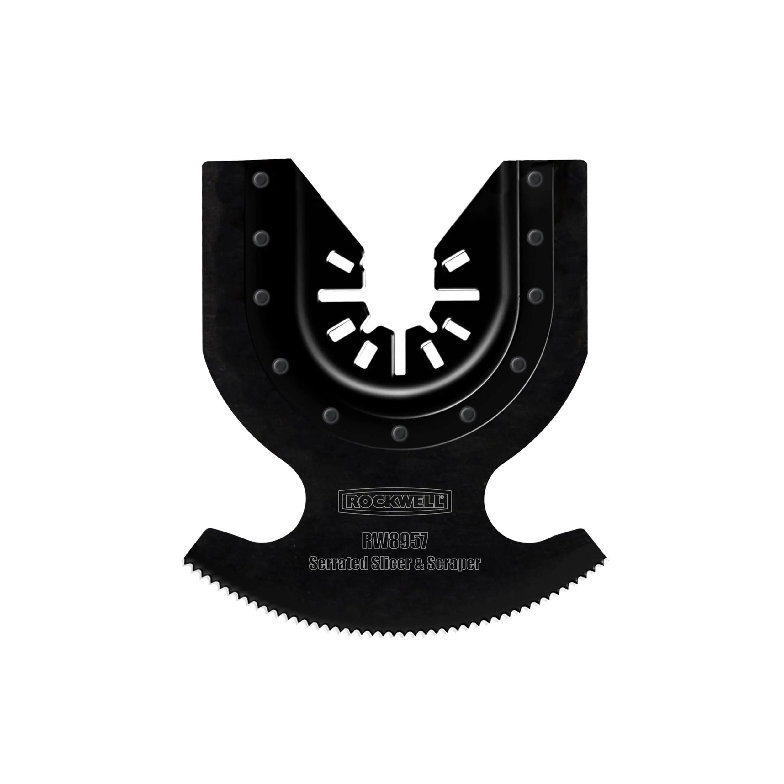 Sonicrafter Serrated Slicer & Scraper Blade, Model RW8957
