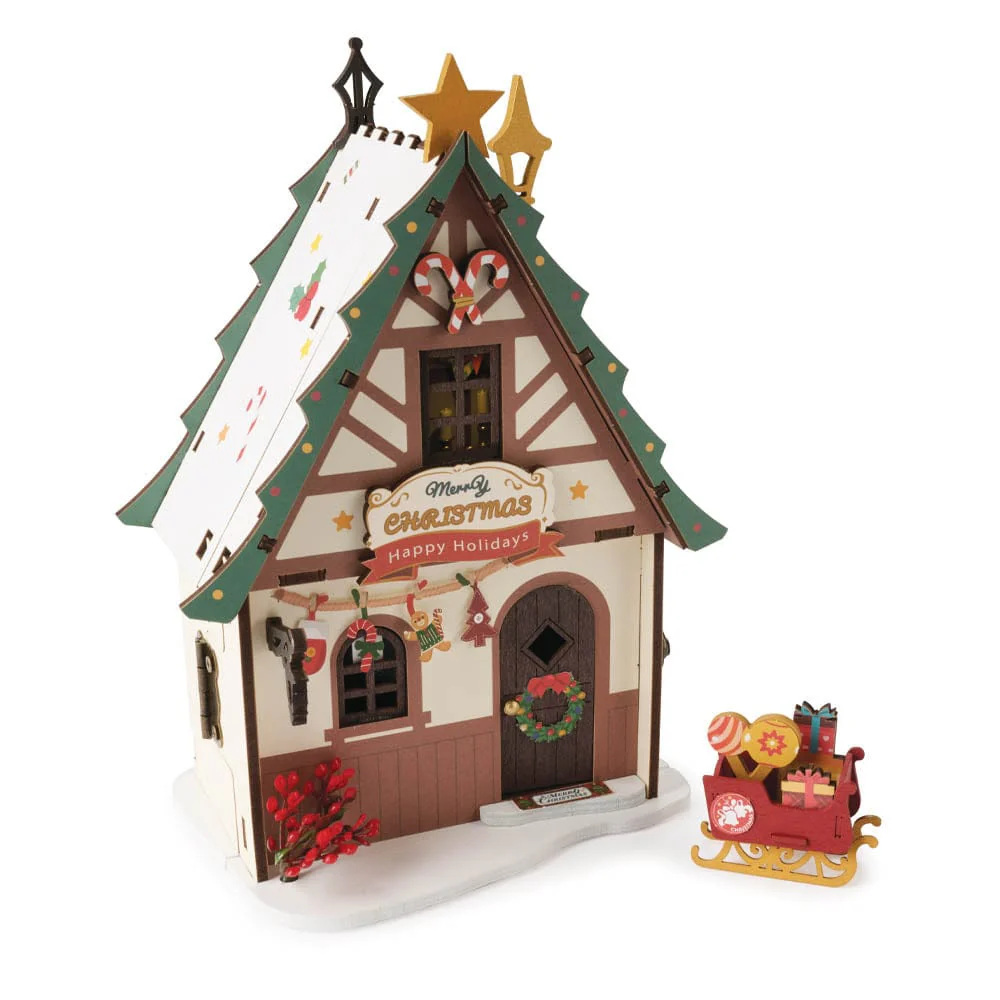 Twinkling Christmas House Model Kit - Image 2