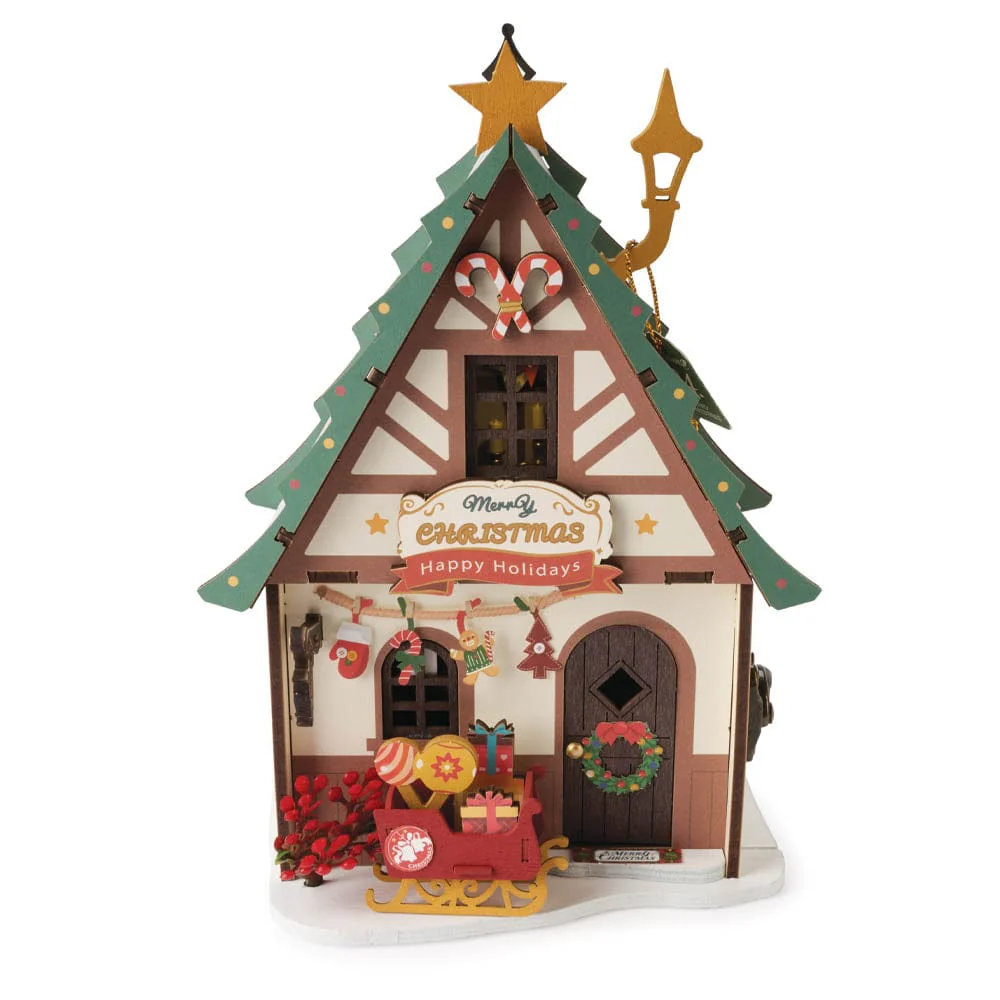 Twinkling Christmas House Model Kit - Image 5