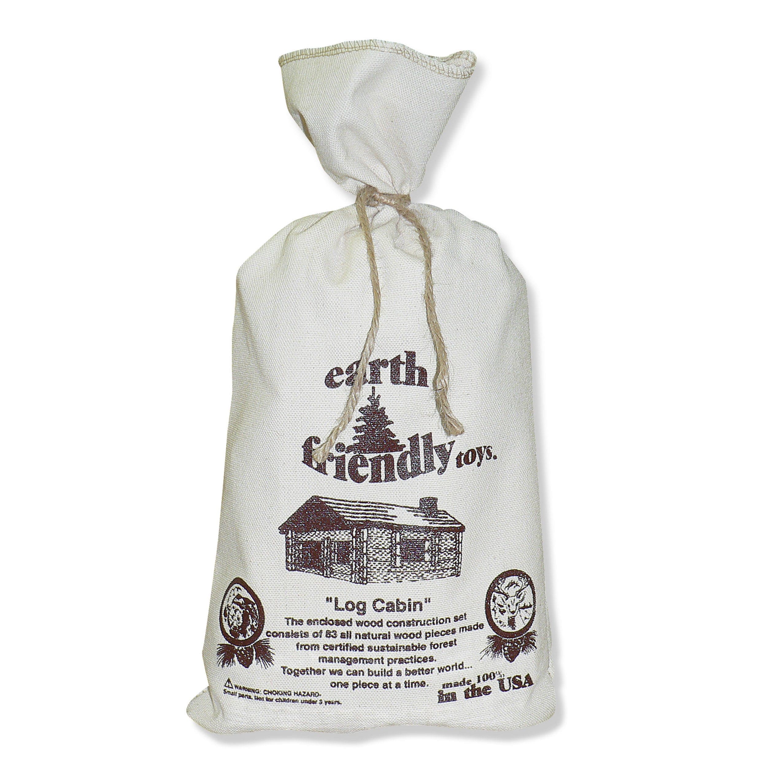 Earth Friendly Log Cabin 83 pc Set - Image 2