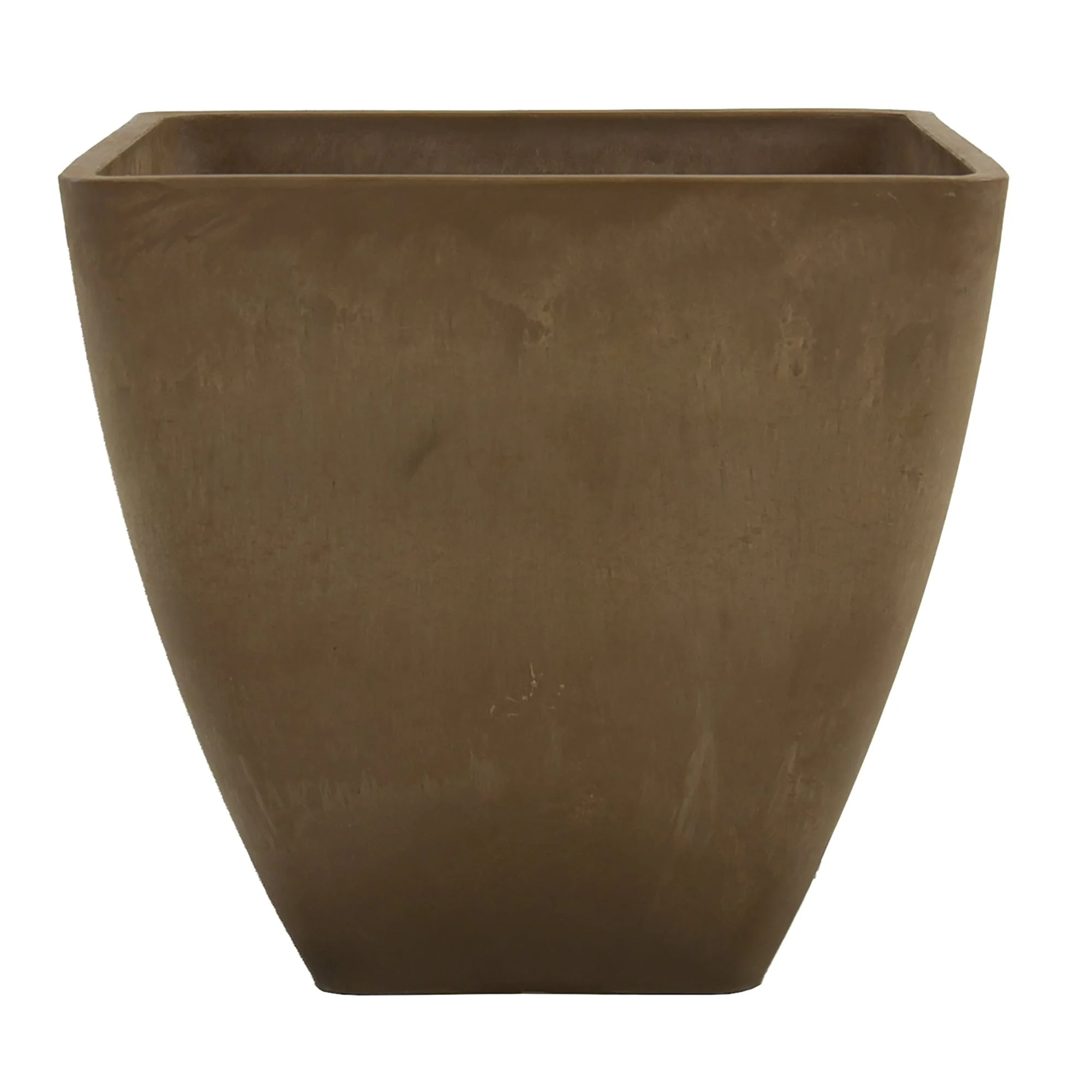 12" Square Garden Planter Oak - Image 2