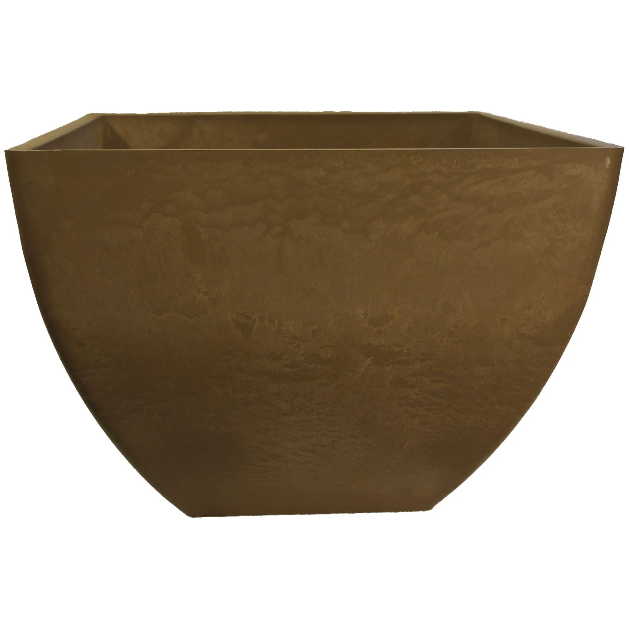 20" Square Garden Planter Oak - Image 2