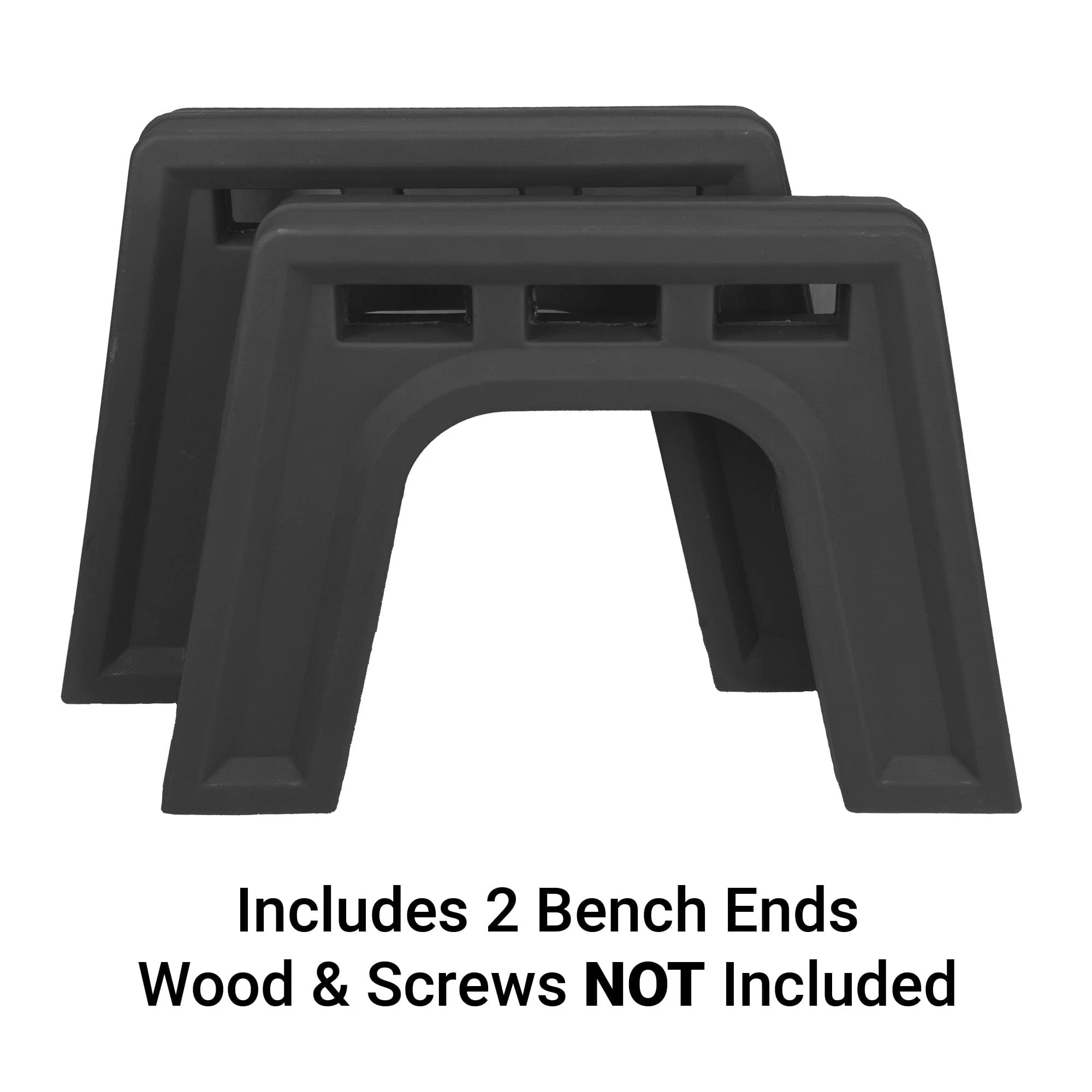 Custom Length Lightweight Backless Bench Ends - Image 10