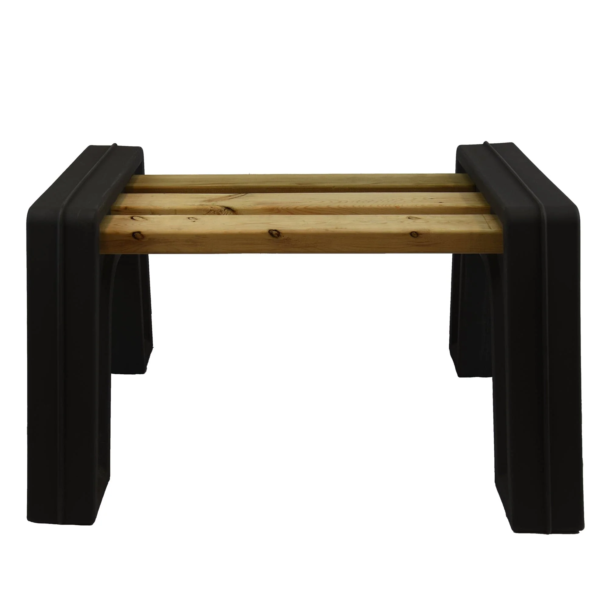 Custom Length Lightweight Backless Bench Ends - Image 3
