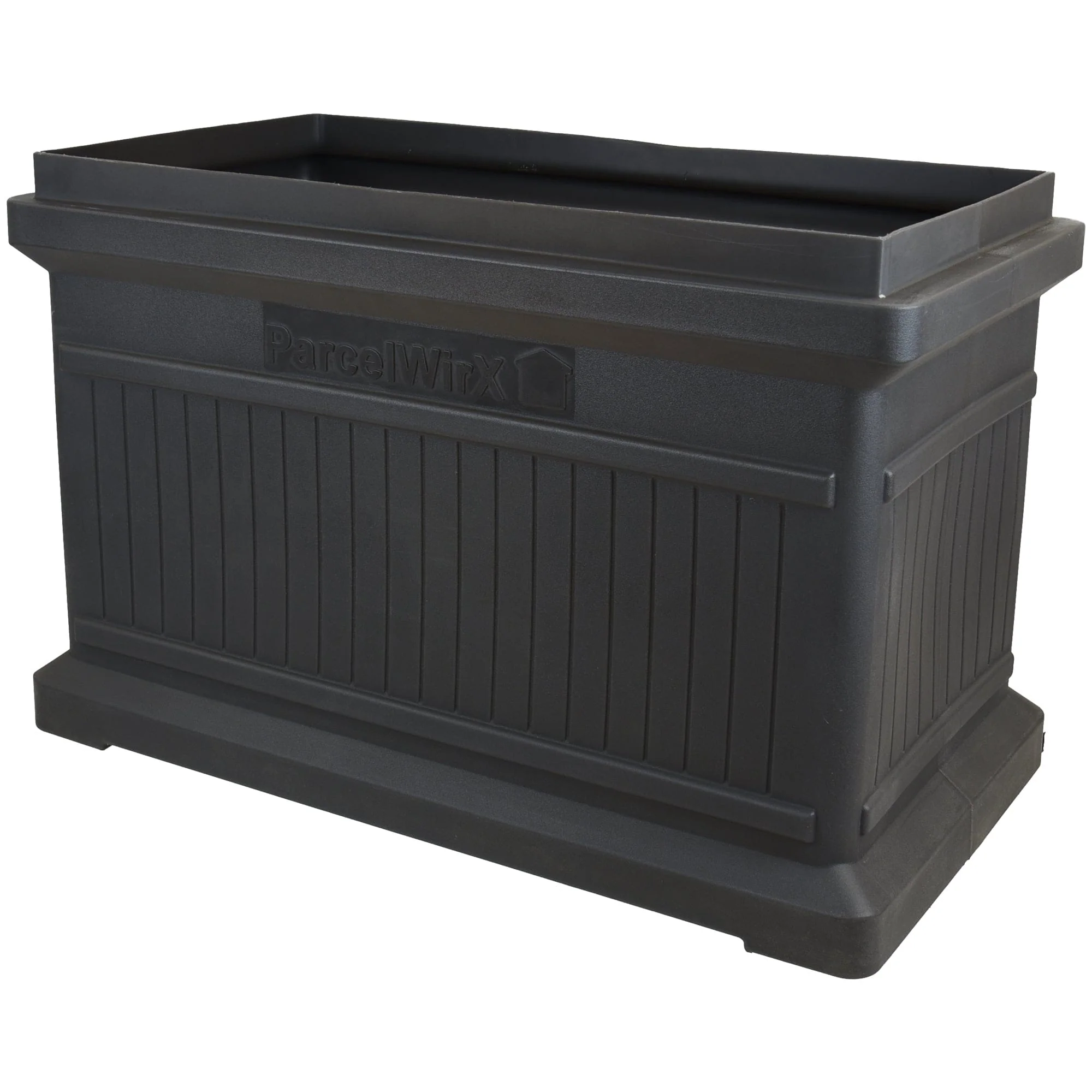 ParcelWirx Horizontal Package Delivery Box with Lift Off Lid Graphite - Image 3