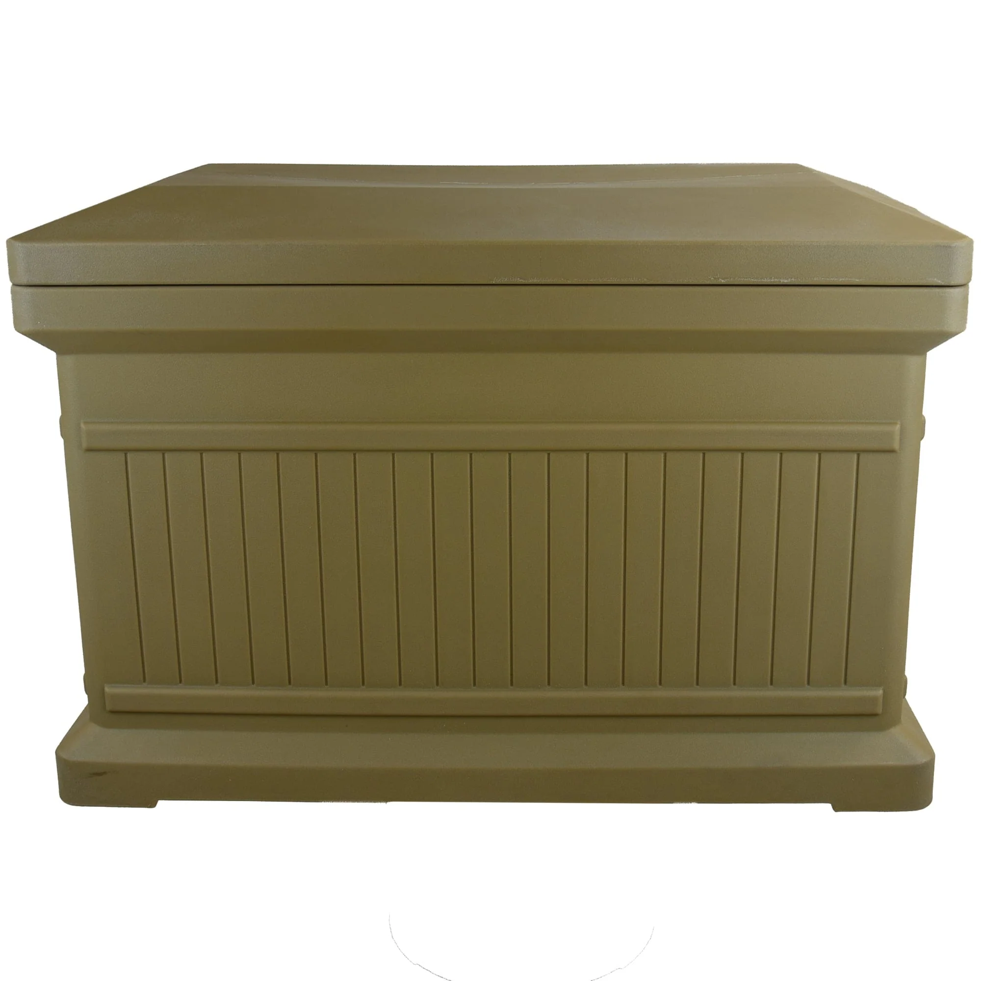 ParcelWirx Horizontal Package Delivery Box with Lift Off Lid Oak - Image 4