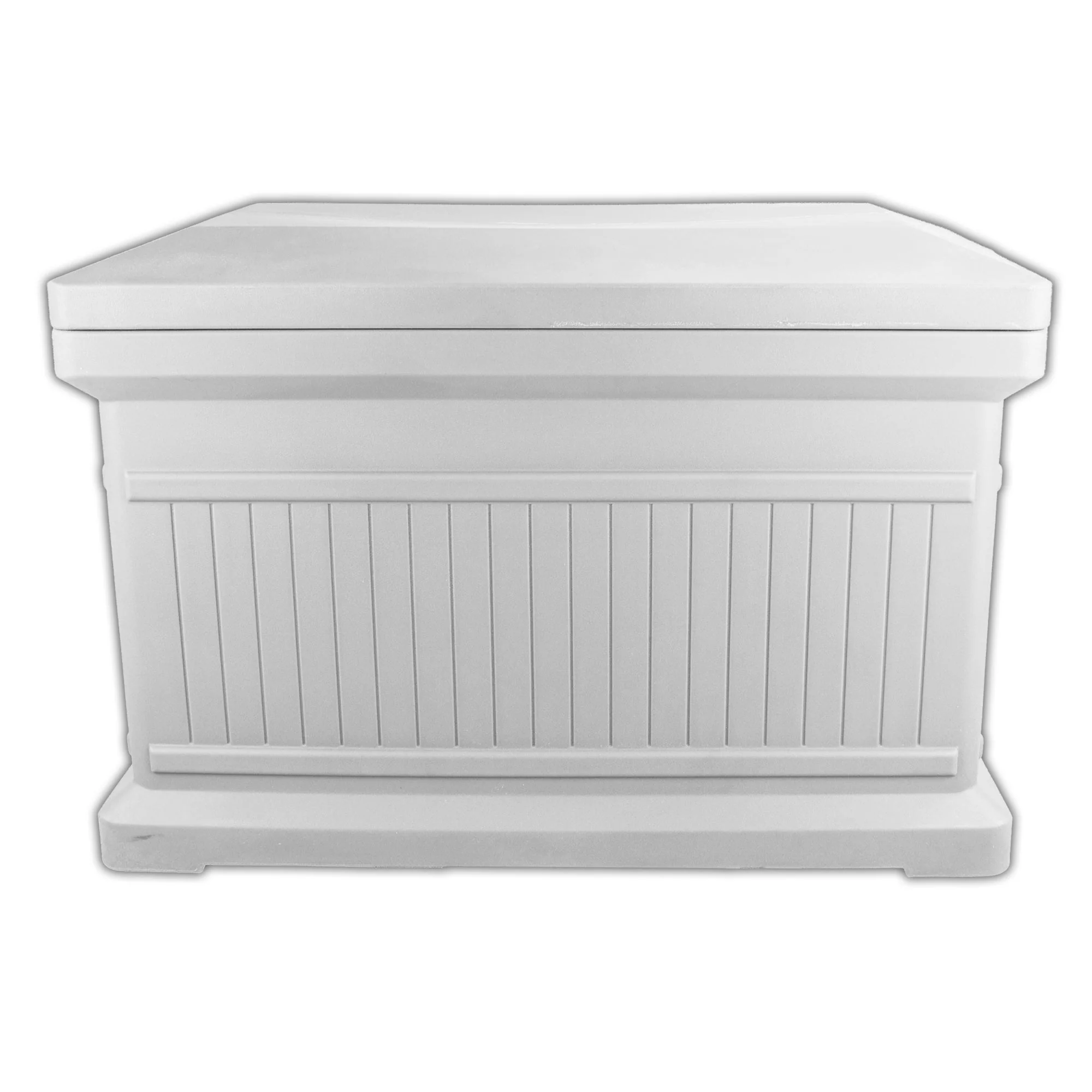 ParcelWirx Horizontal Package Delivery Box with Lift Off Lid Slate Gray - Image 4