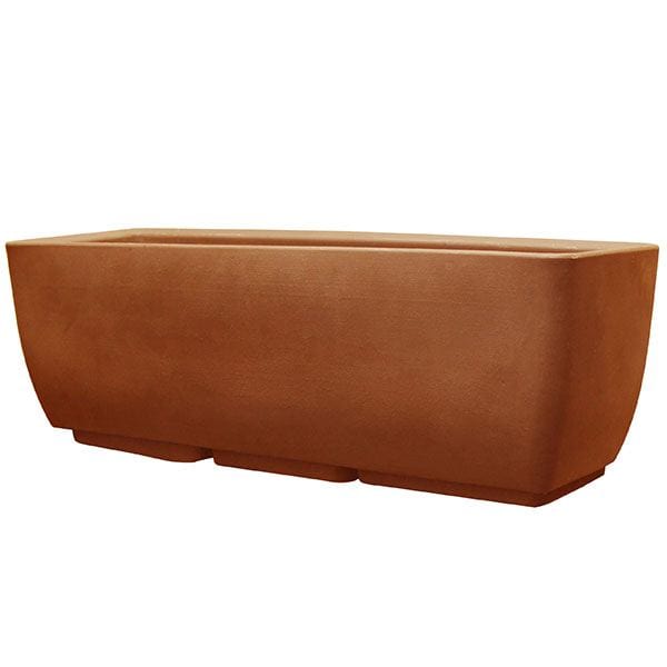 Urban Planter, 30" x 10", Terra Cotta