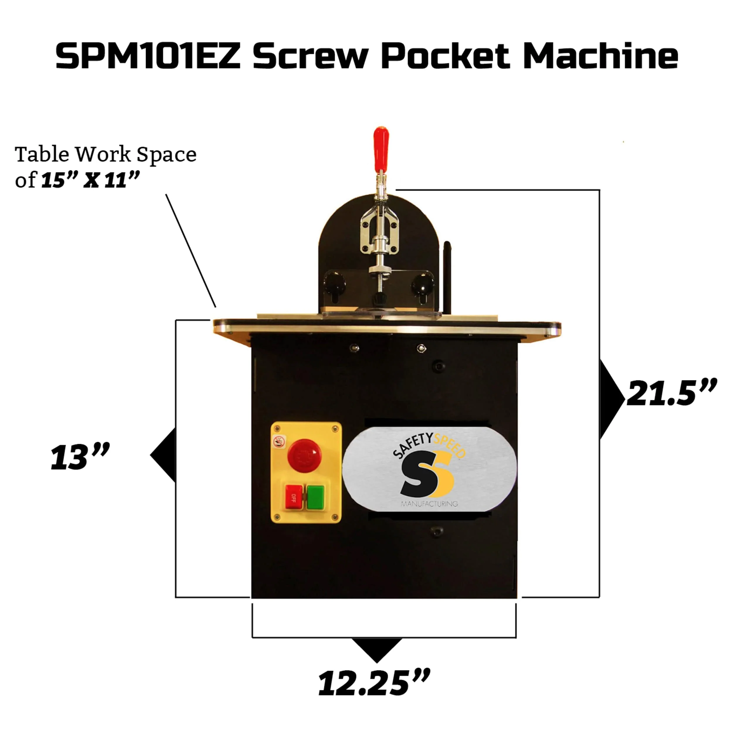 SPM101EZ Screw Pocket Machine - Image 3