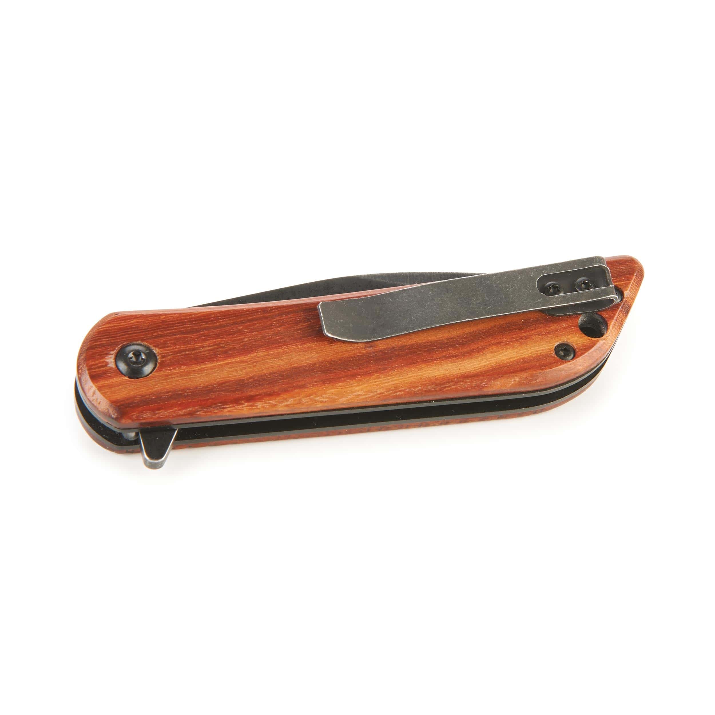 2023 Edition Woodcraft Drop Point Swift Assist Opening Pocket Knife - 3" Blade - Image 3
