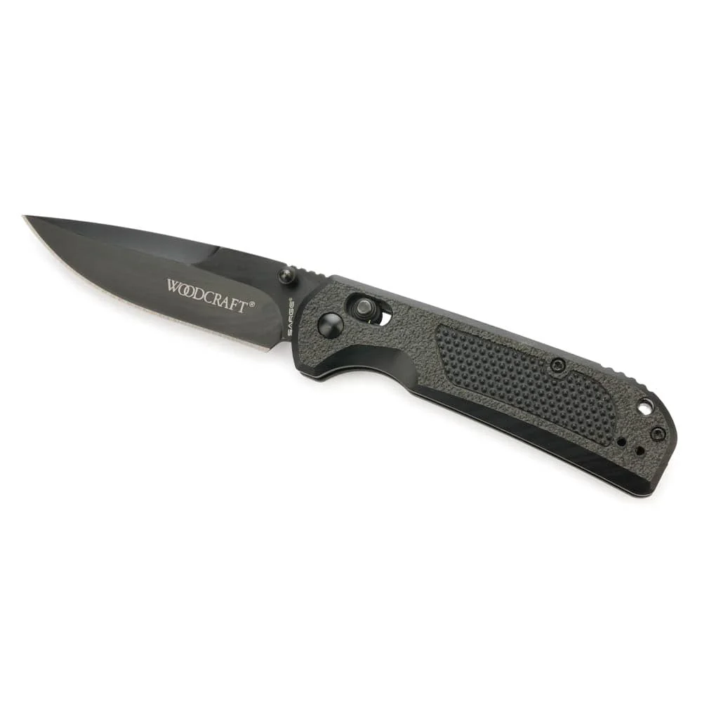 2025 Edition Woodcraft Drop Point Pocketknife – 3.15" Blade - Image 4