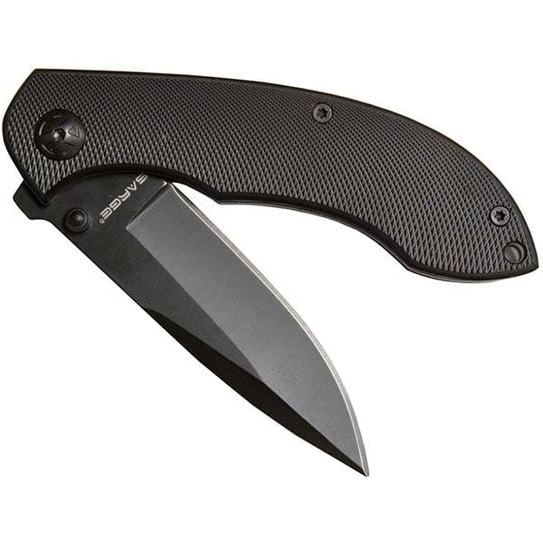 Blackout - Anodized Aluminum Folder Tactical Pocket Knife - Image 2