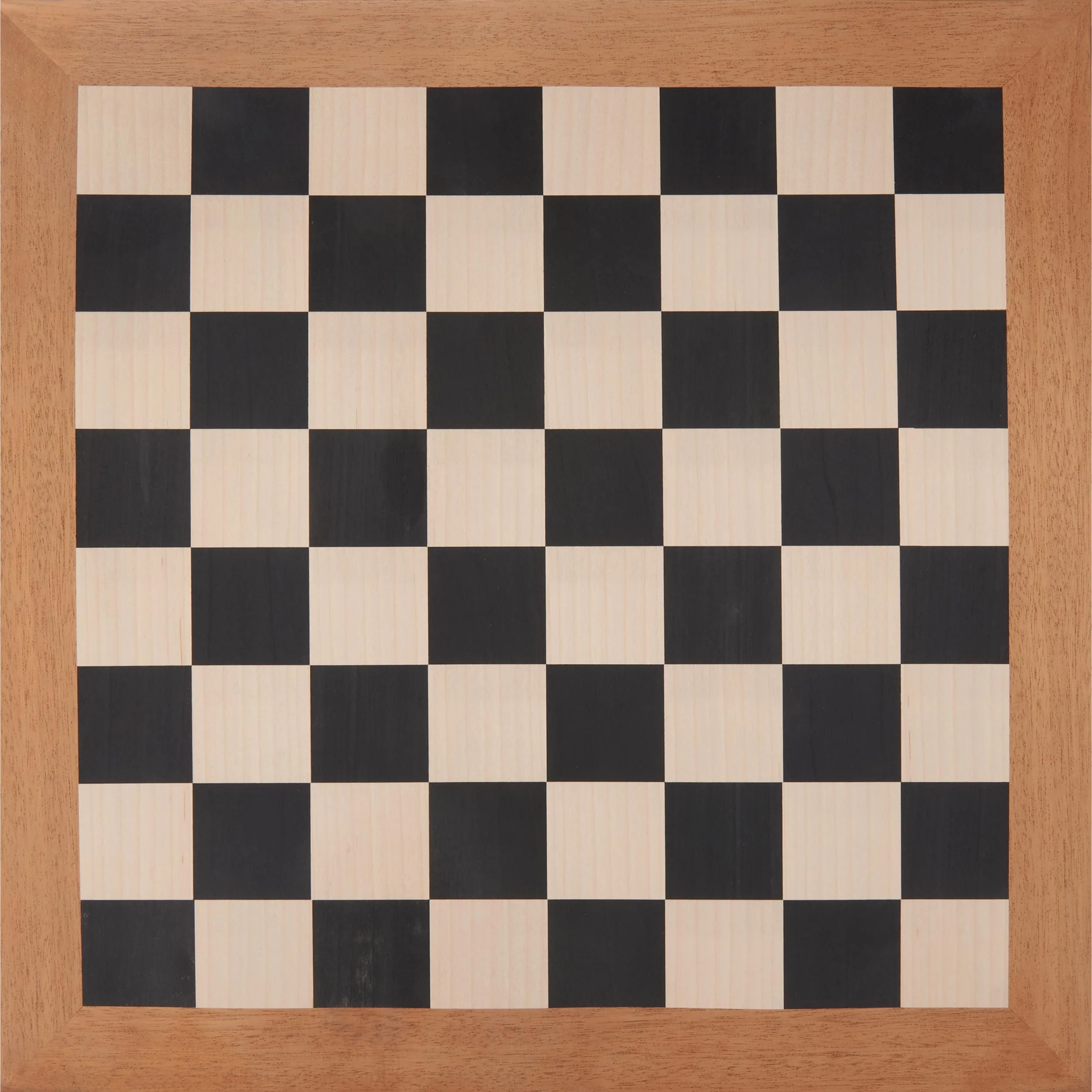 Chess or Checkers Wood Veneer - 19" x 19" - 2-Ply Wood-on-Wood