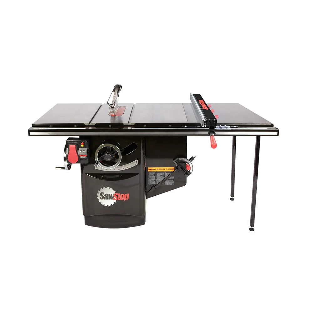 Industrial Cabinet Saw with 36" Industrial T-Glide Advance Fence System - 5 HP - 3PH - 230V 