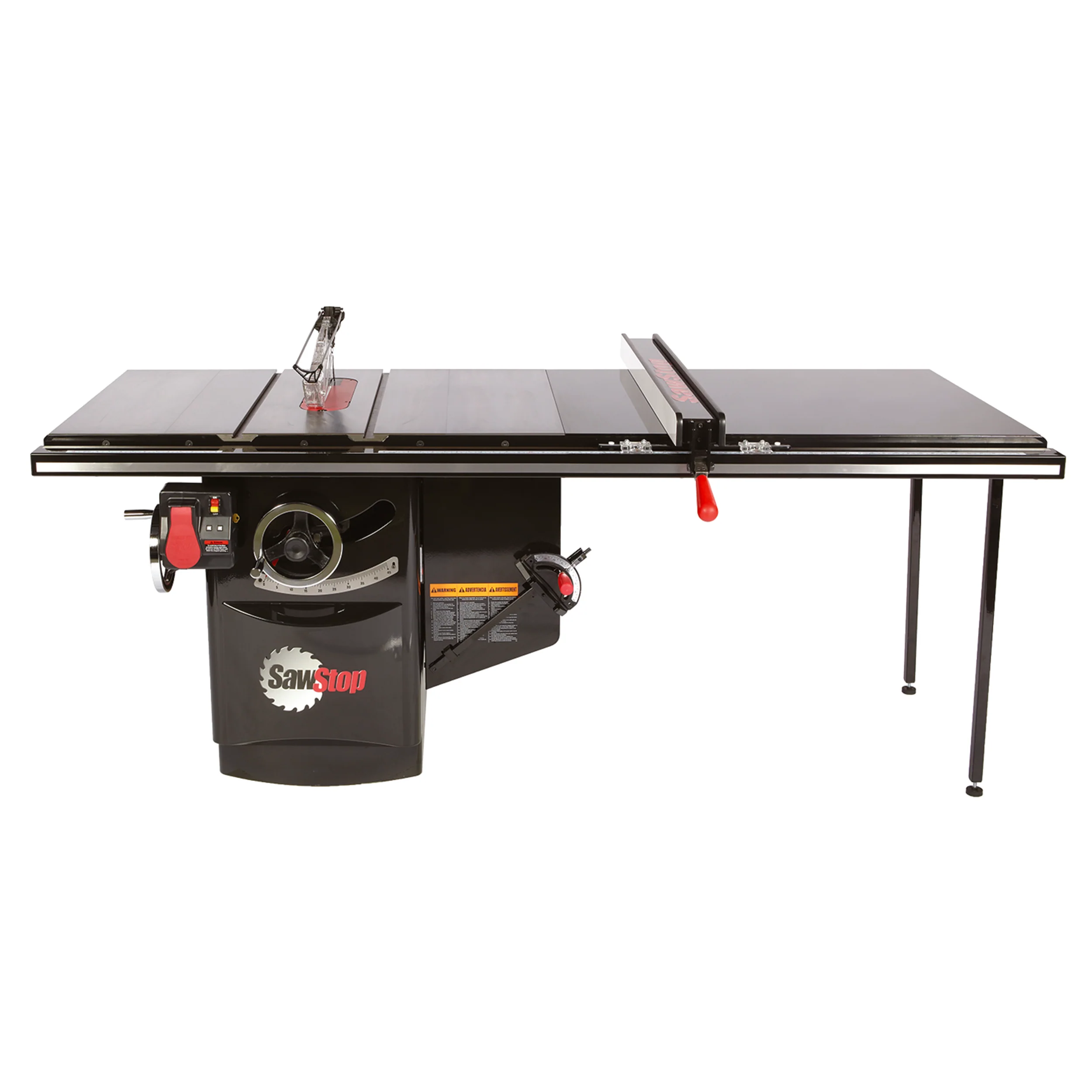 Industrial Cabinet Saw with 52" Industrial T-Glide Fence System - 5 HP - 1PH - 230V