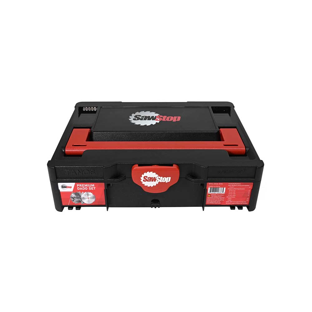 Premium 8" Dado Blade Set with Systainer Case & Accessories - Image 3