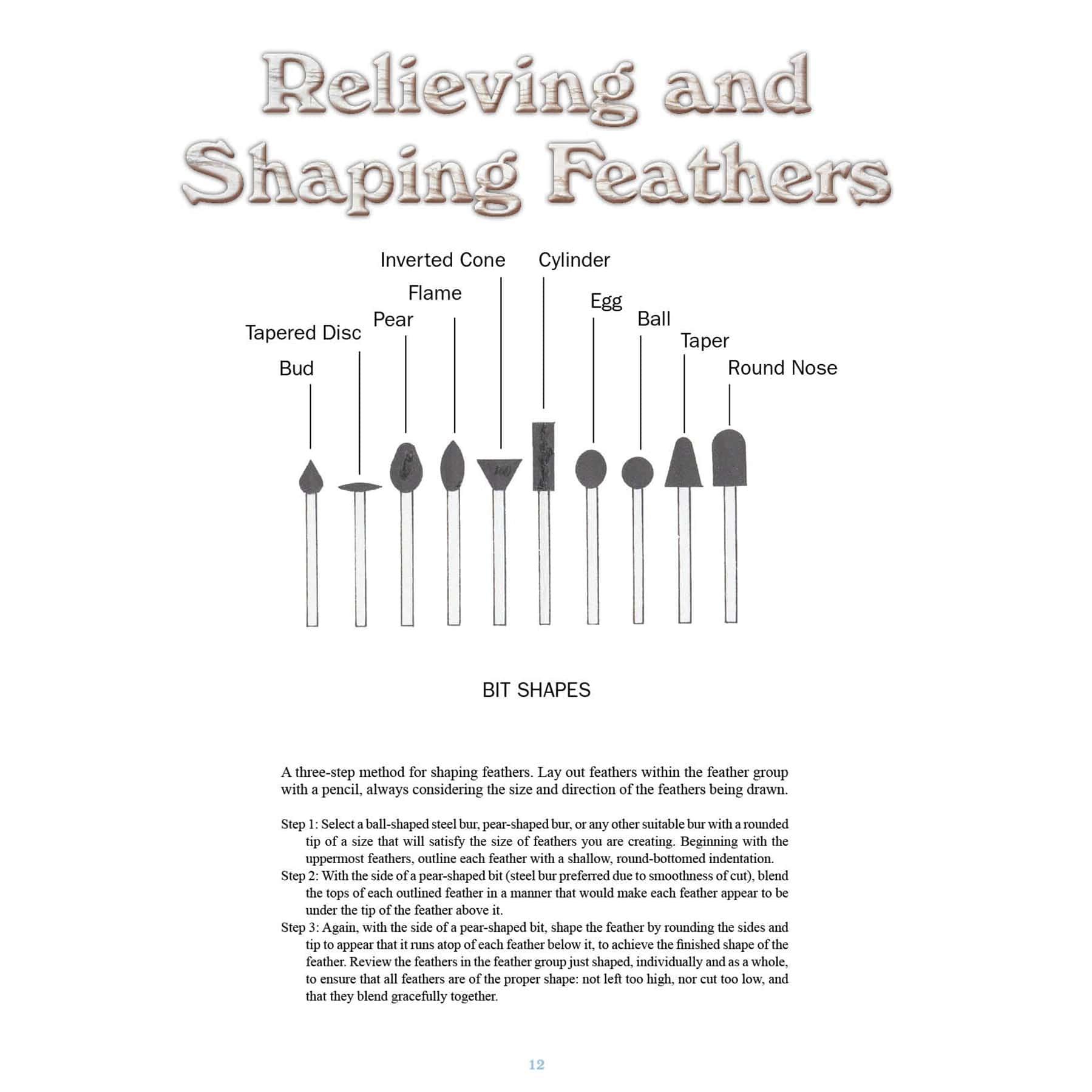 50 Bird Carving Patterns - Image 5