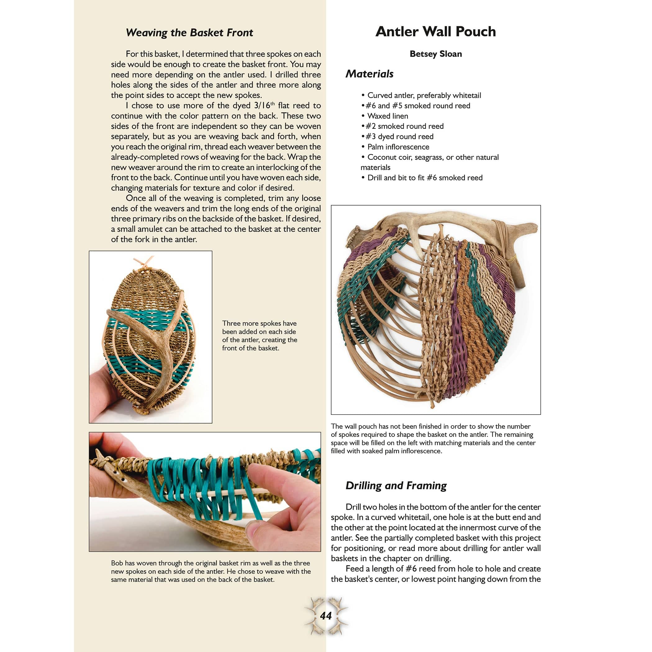 Antler Art for Baskets and Gourds - Image 3