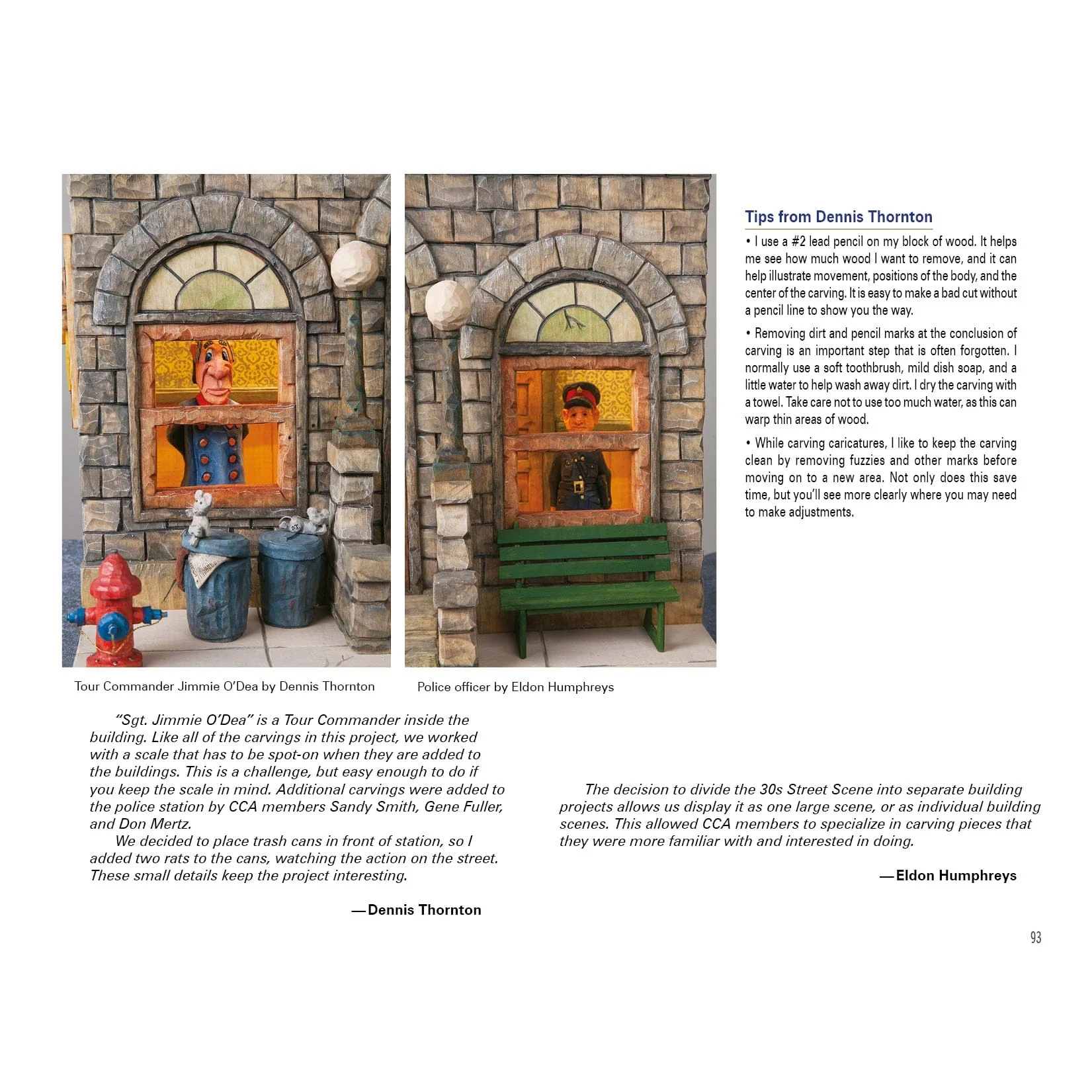 Carving a 1930s Street Scene - Image 3