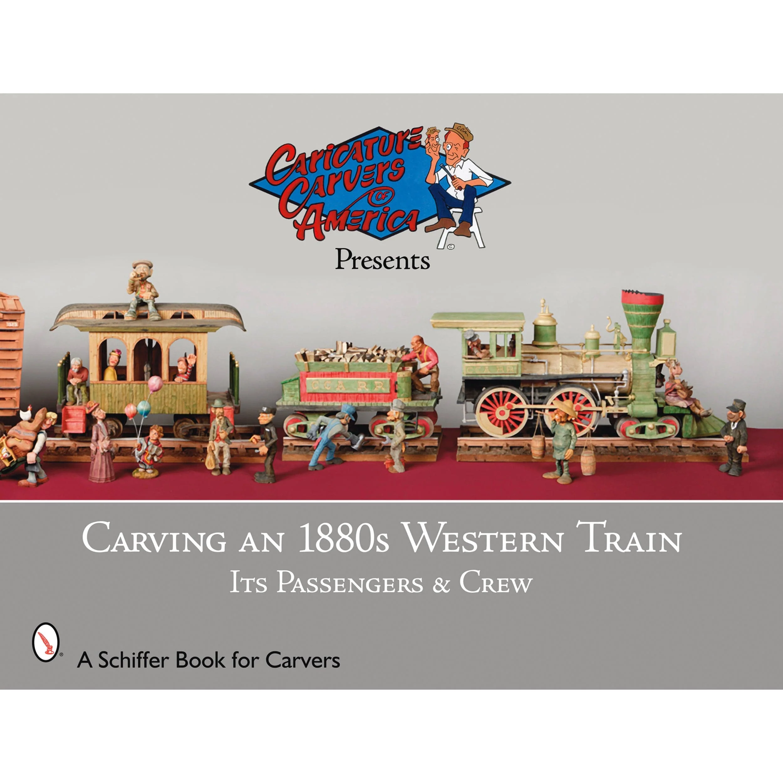 Carving an 1880s Western Train