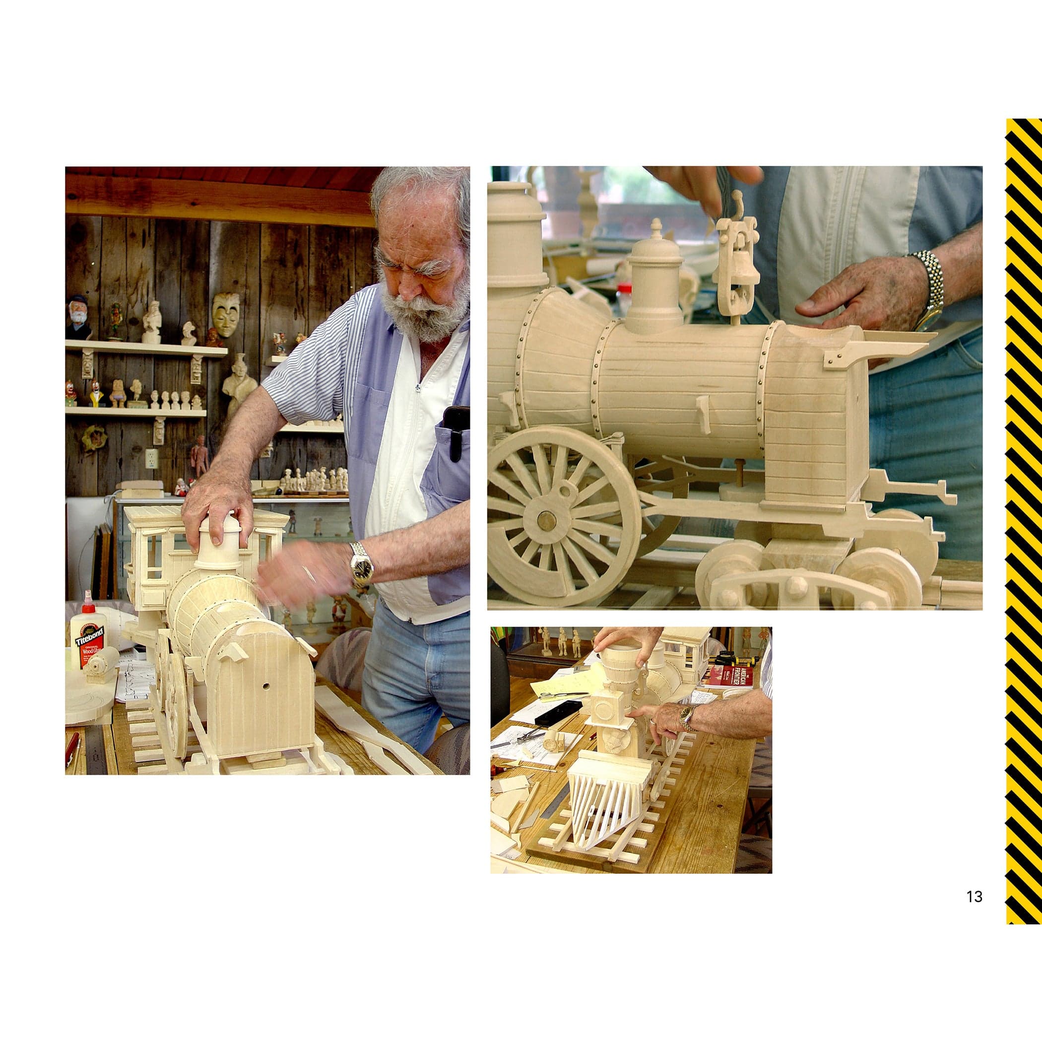 Carving an 1880s Western Train - Image 2
