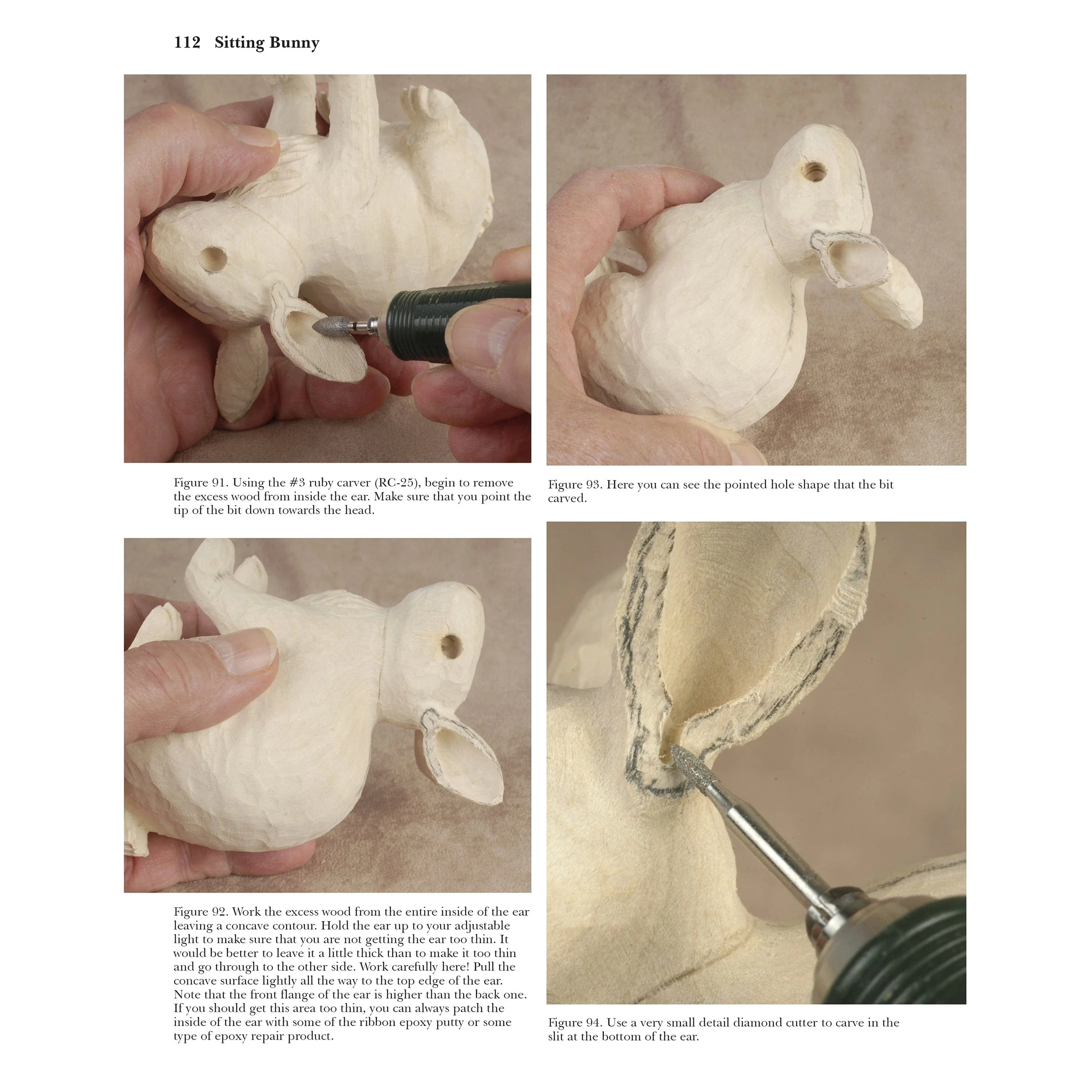 Carving Animals Bunnies and Chipmunks - Image 2