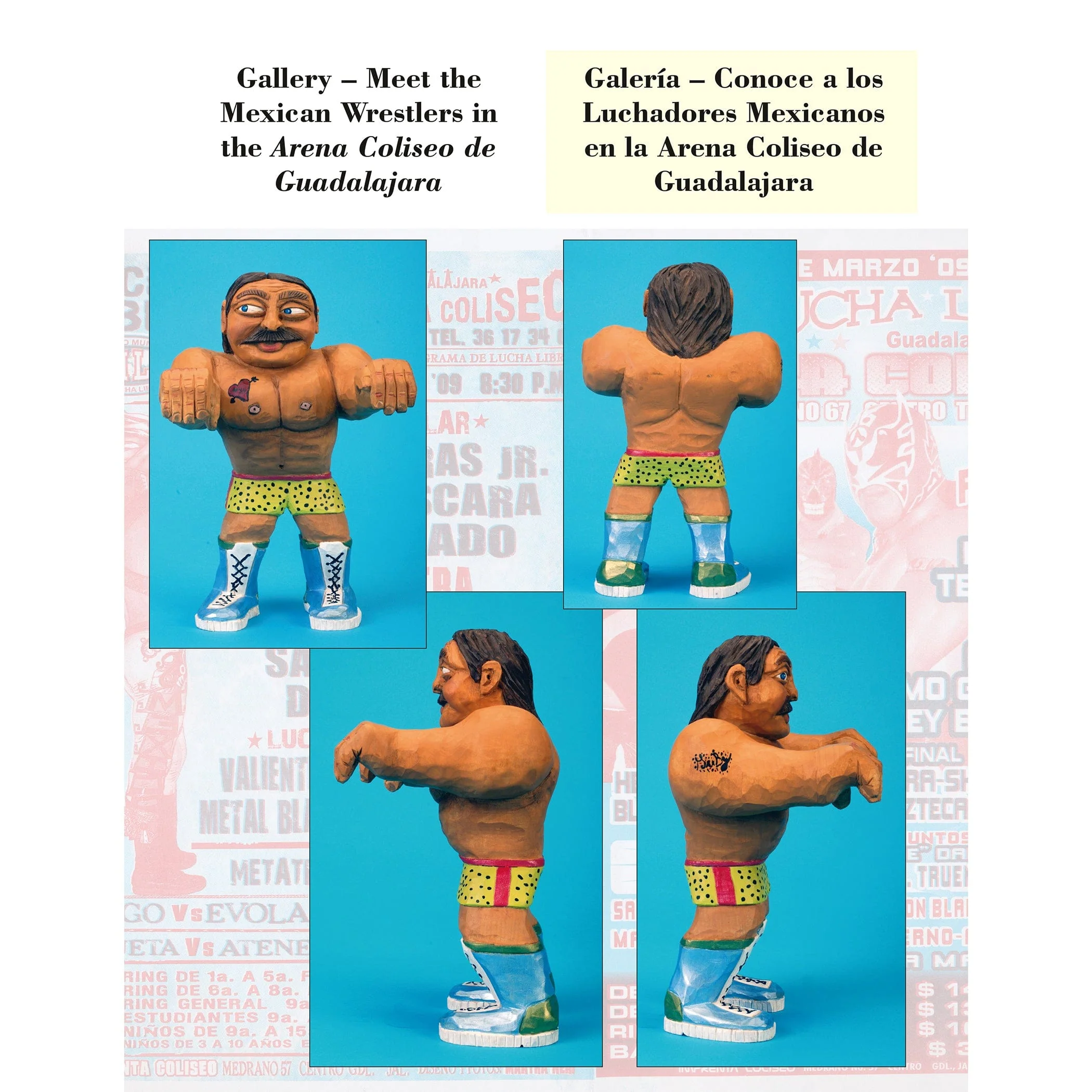 Carving Mexican Wrestlers - Image 4