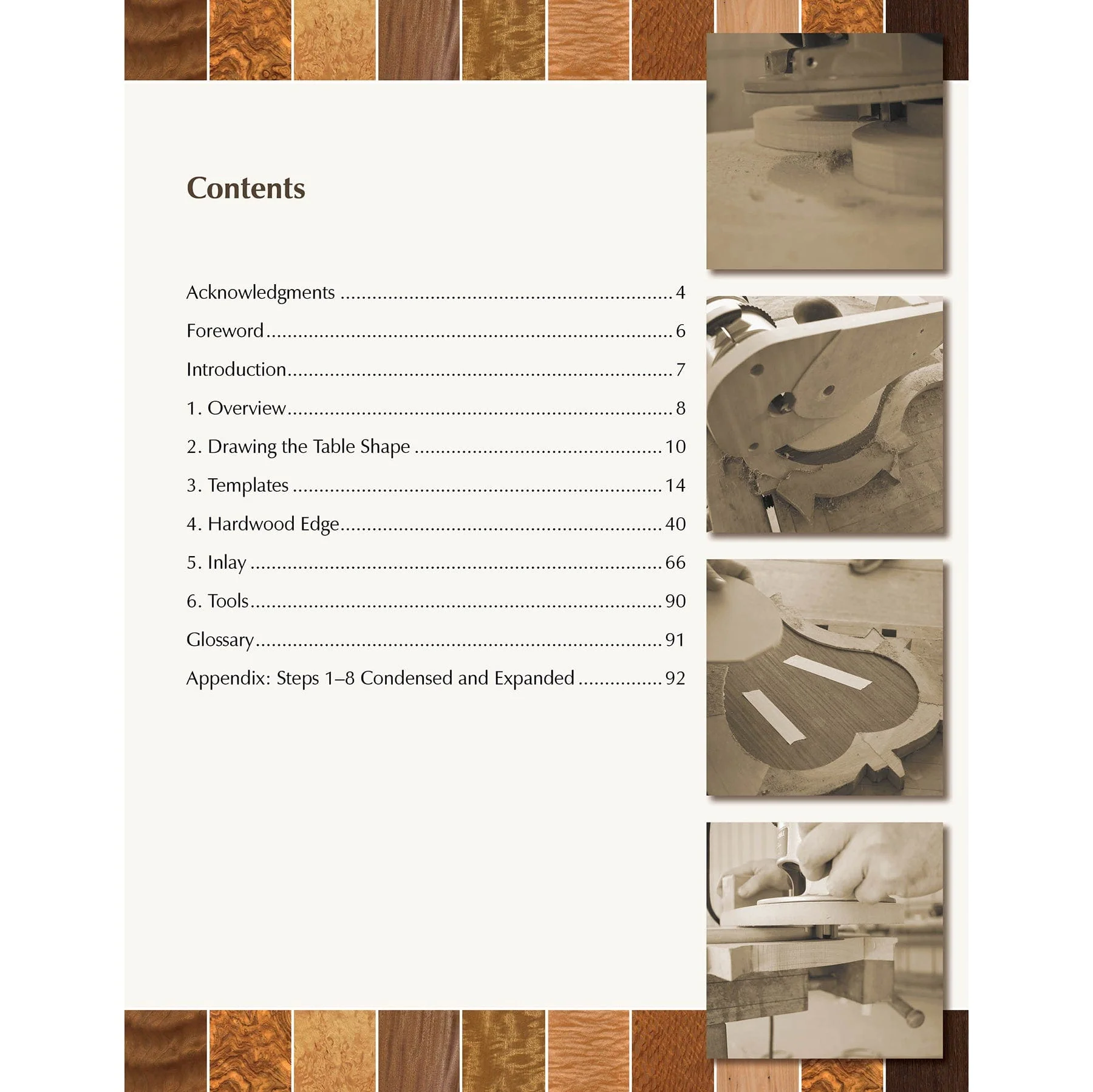 Hardwood Edging and Inlay for Curved Tables - Image 2