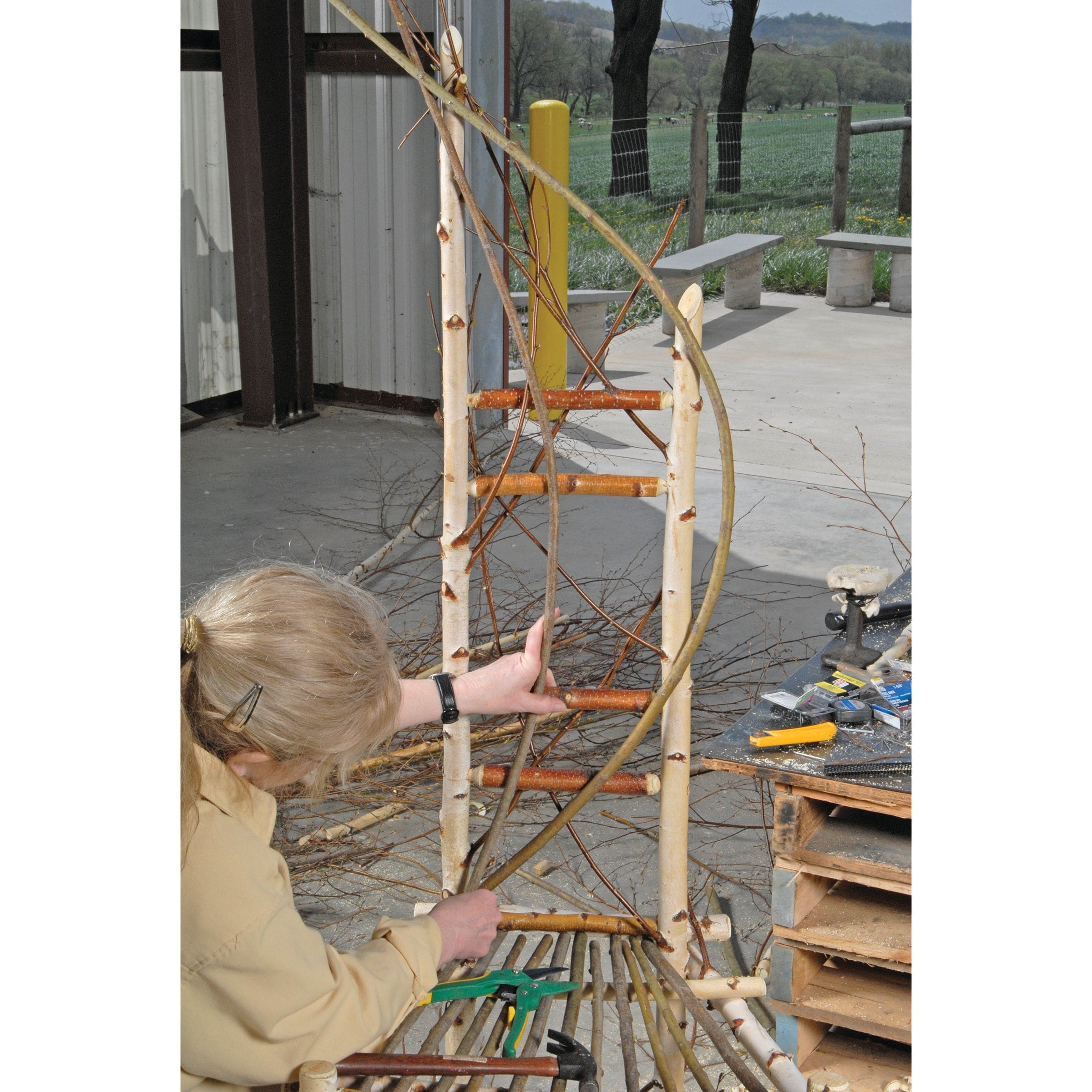Making Willow Furniture - Image 3