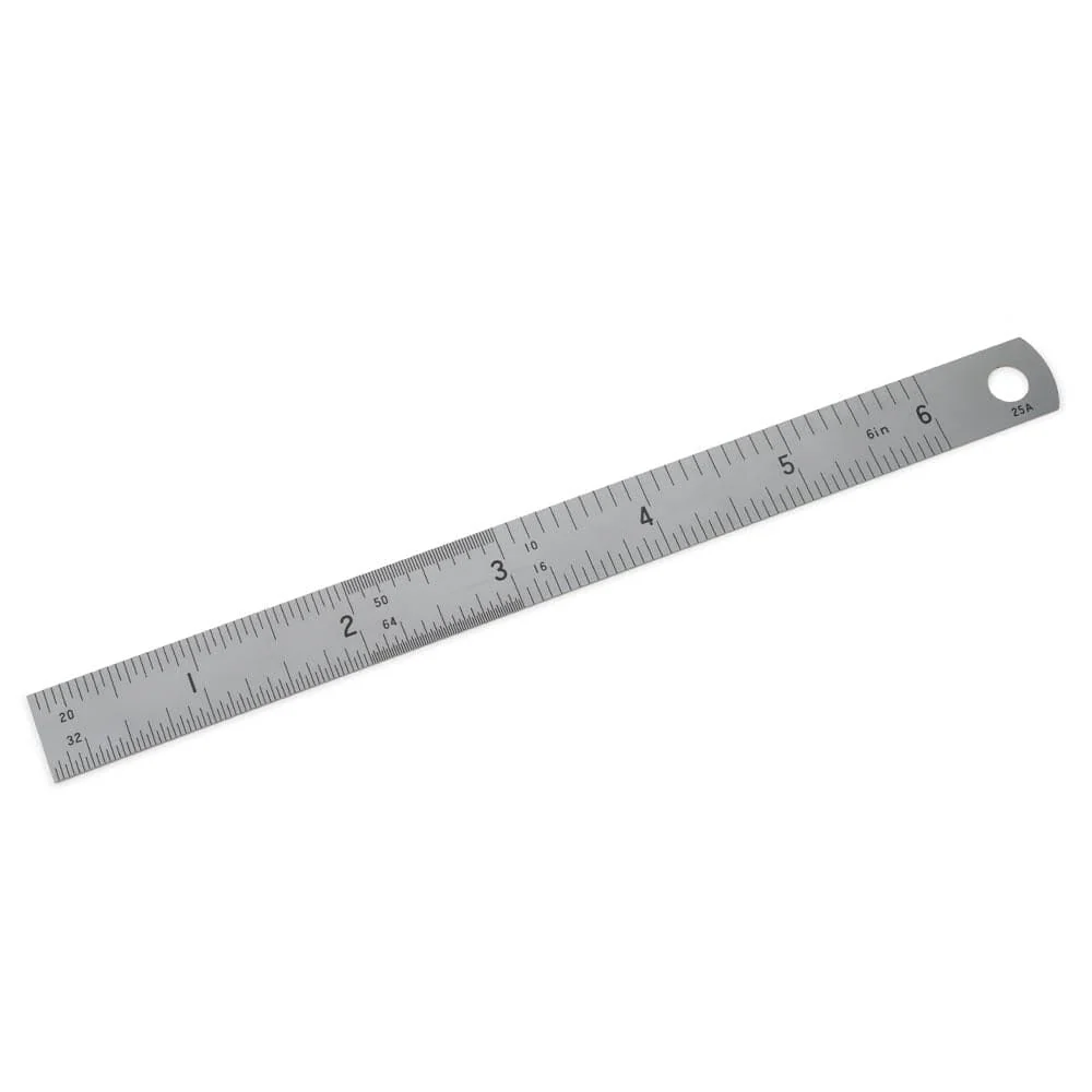 Center Finding Rule - Stainless Steel - 6" - Image 3