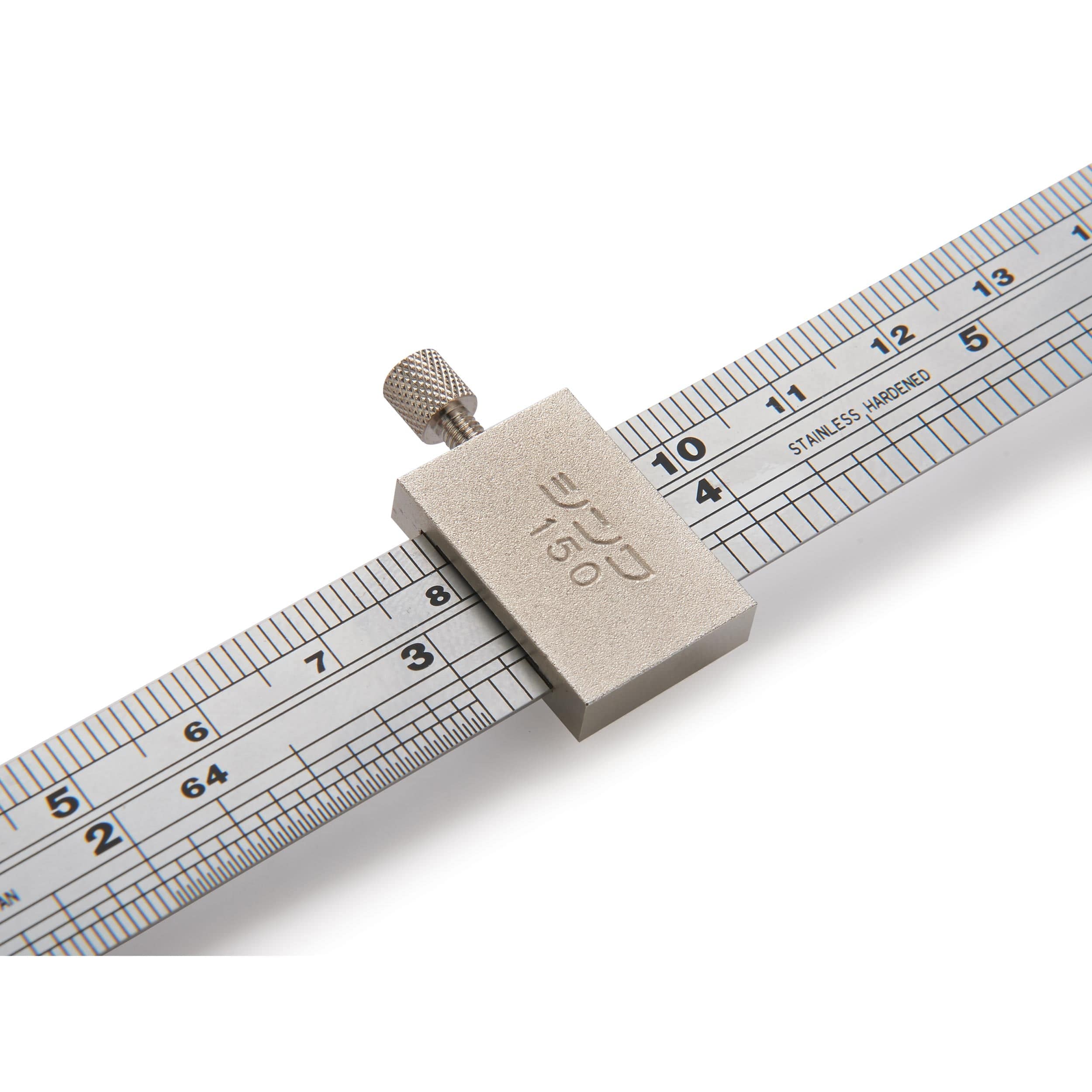 Stainless Steel 6" Ruler Stop