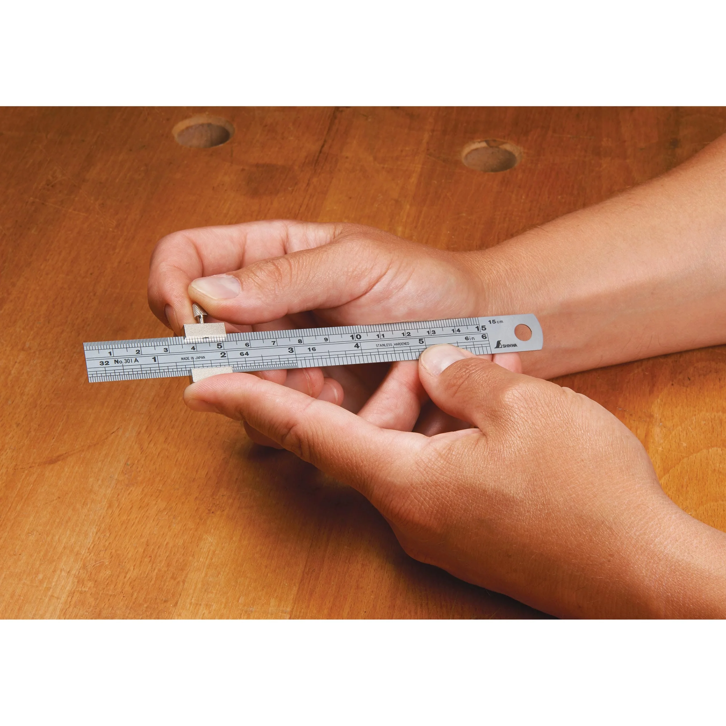 Stainless Steel 6" Ruler Stop - Image 3