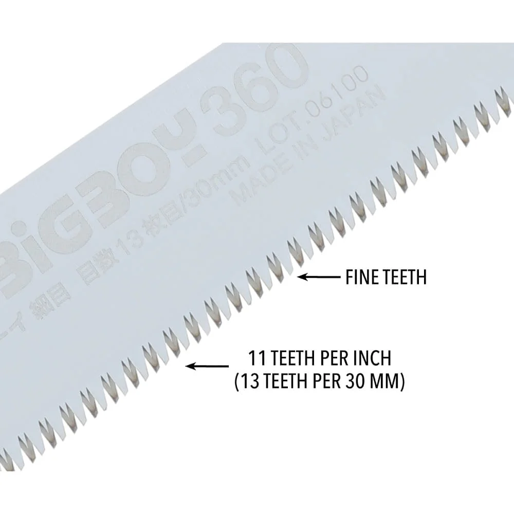 BIGBOY Replacement Blade, 360mm, Fine Teeth - Image 3