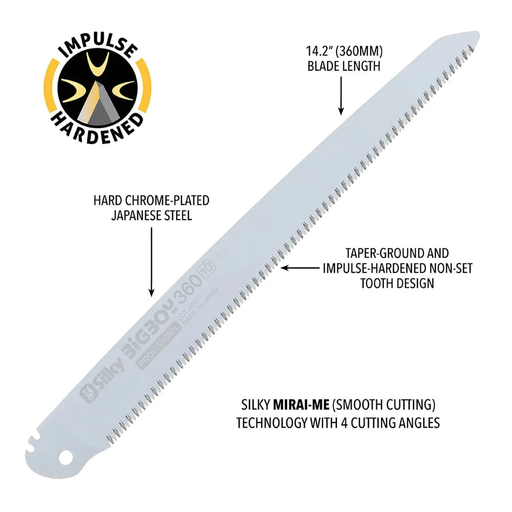 BIGBOY Replacement Blade, 360mm, Medium Teeth - Image 2