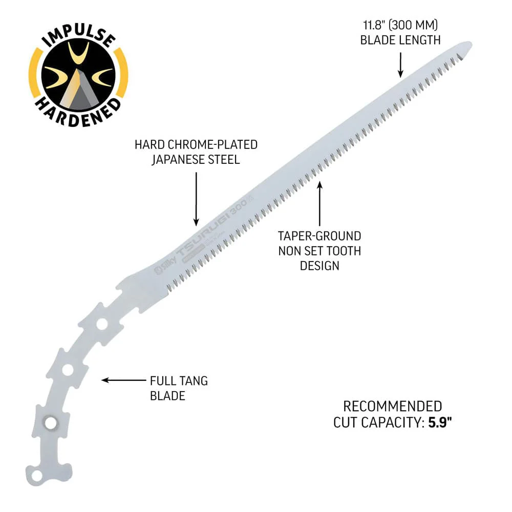TSURUGI Replacement Blade, 300mm, Medium Teeth - Image 2