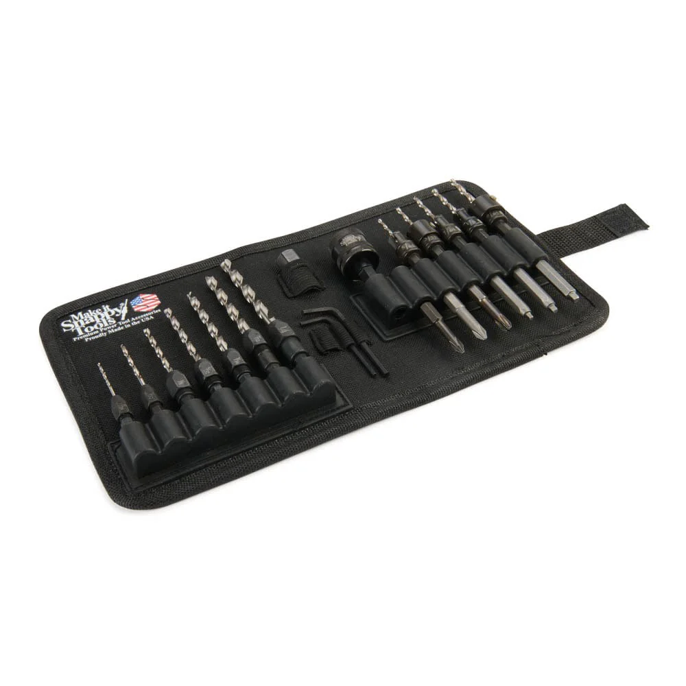 Drill, Driver and Countersink Set for Woodworking - 25 Piece - Image 3