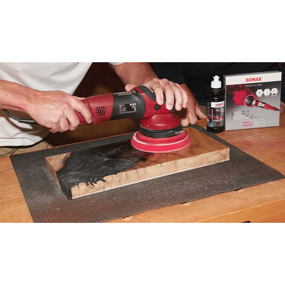 SONAX Polishing Pad - Red - Heavy - 160 mm - Image 4