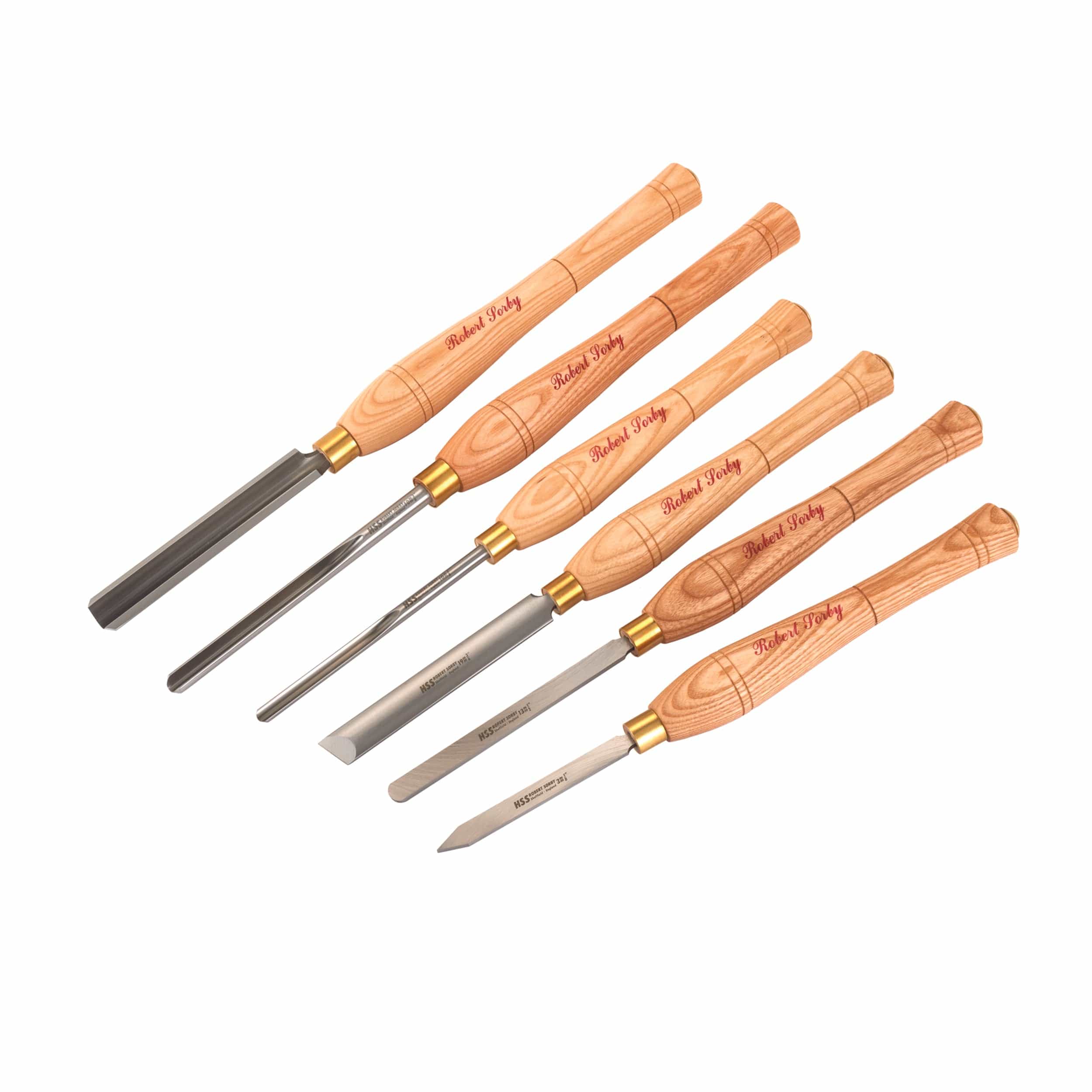 Intermediate Turning Tool Set - HSS - 6 Piece
