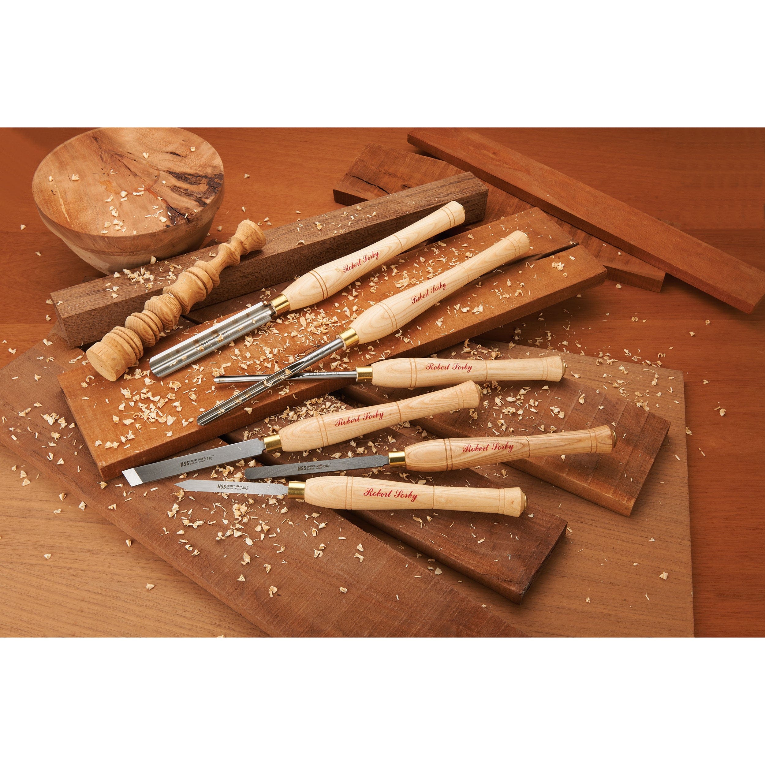 Intermediate Turning Tool Set - HSS - 6 Piece - Image 2
