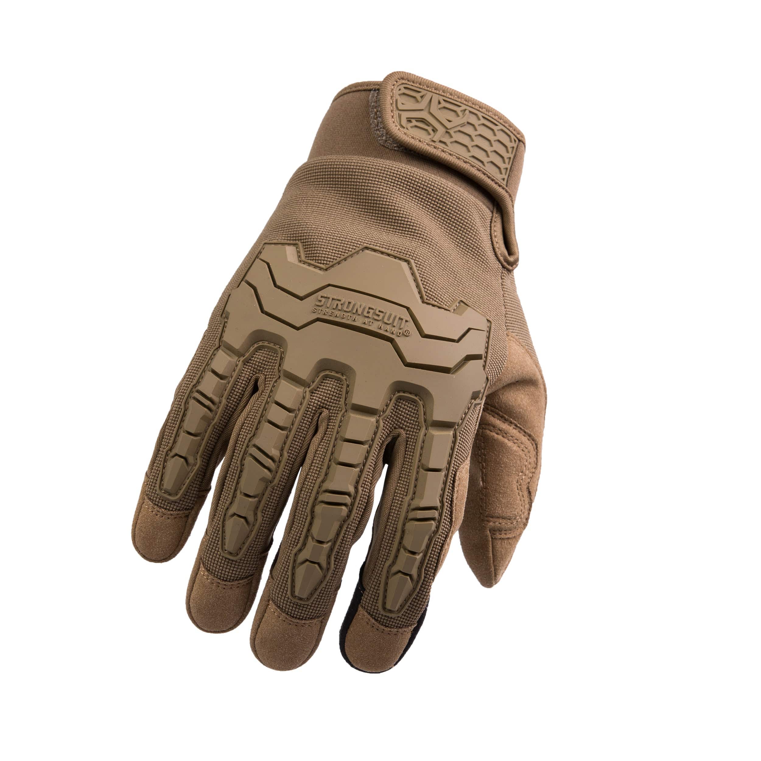 Brawny Coyote Gloves, Black, XL
