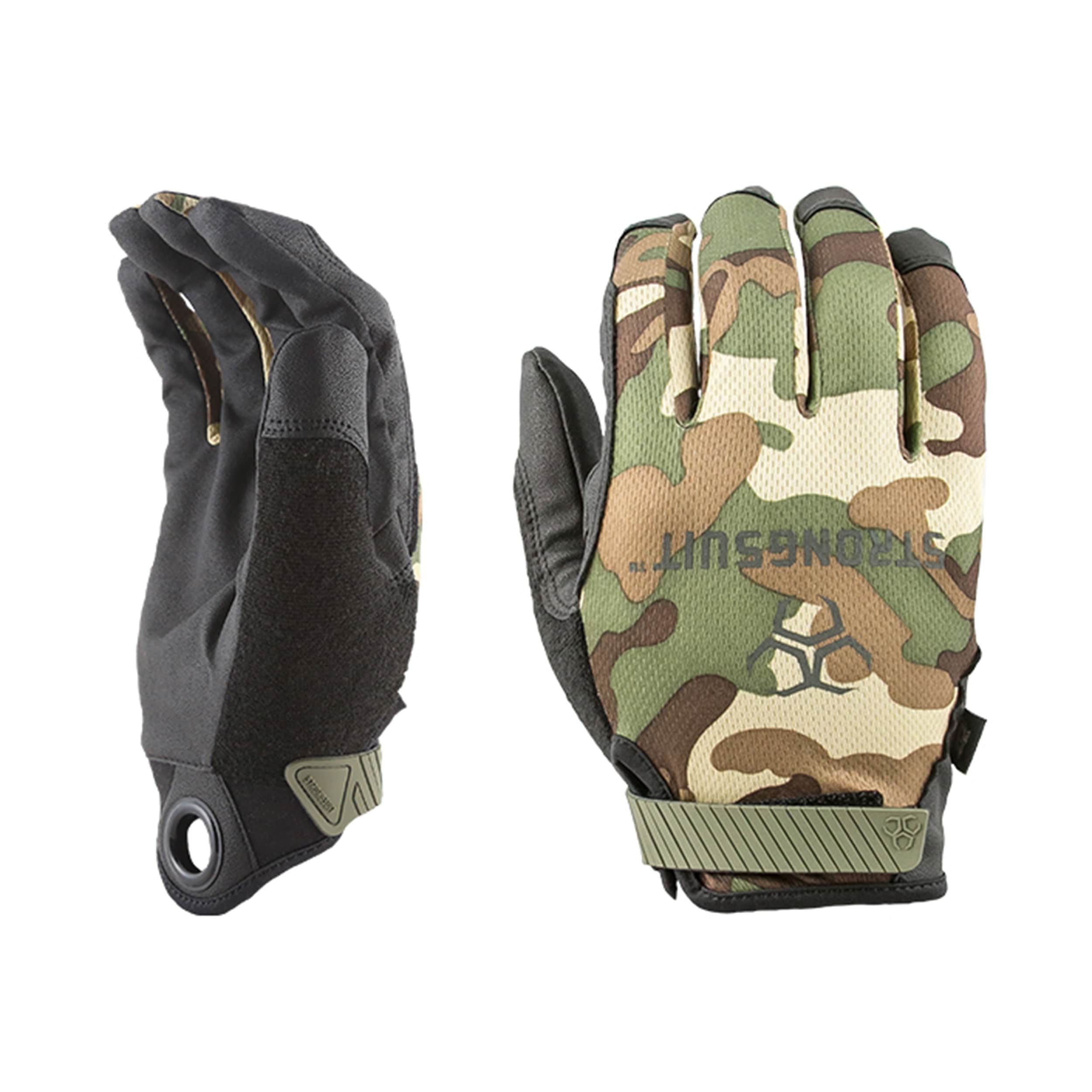 Q Series Gloves, Camo, XL
