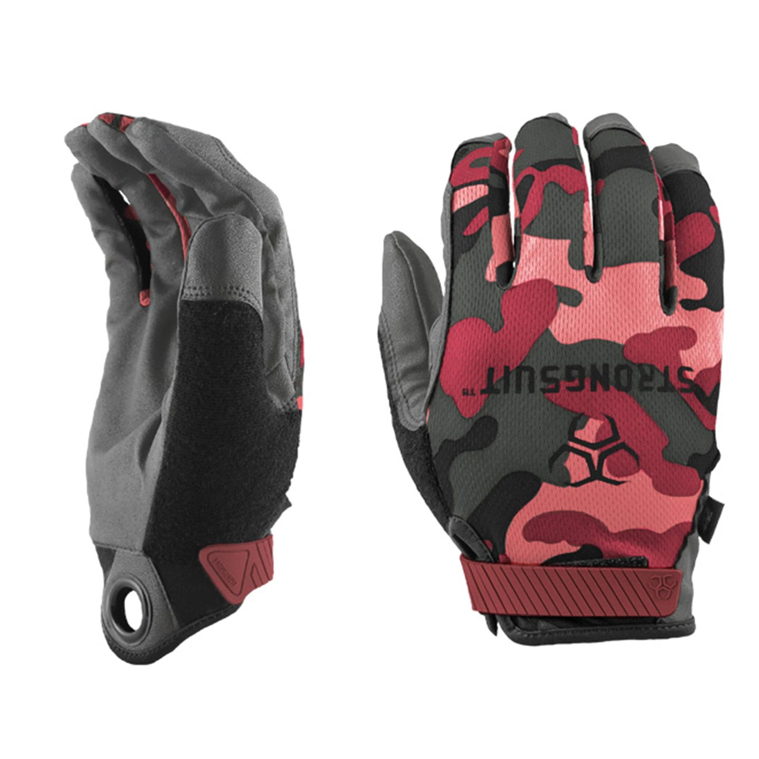 Q Series Pink Camo Gloves XXL