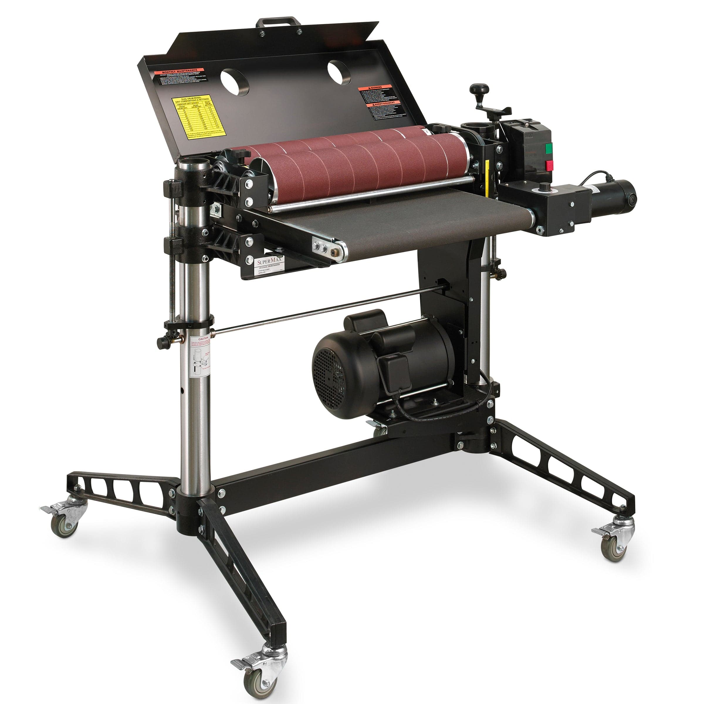 25×2 Double Drum Sander - 5HP - 1PH - Image 2