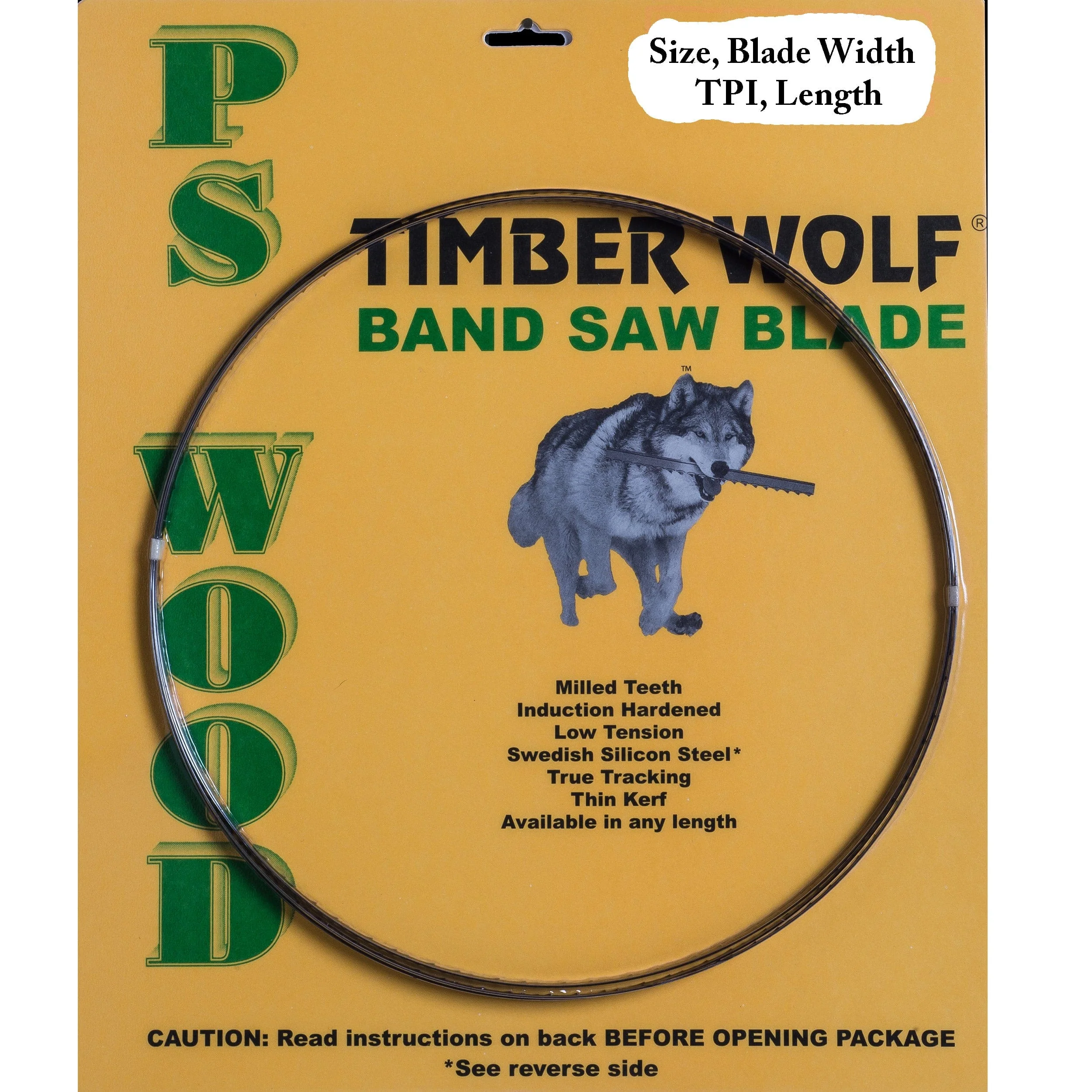 Bandsaw Blade - 116" x 3/8" x .032" x 3 TPI - Alternate Set - Image 2