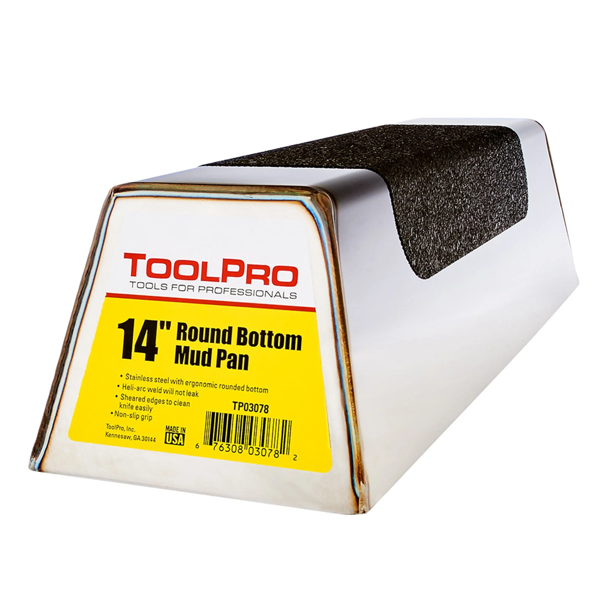 Round Bottom Mud Pan - Stainless Steel - Image 4