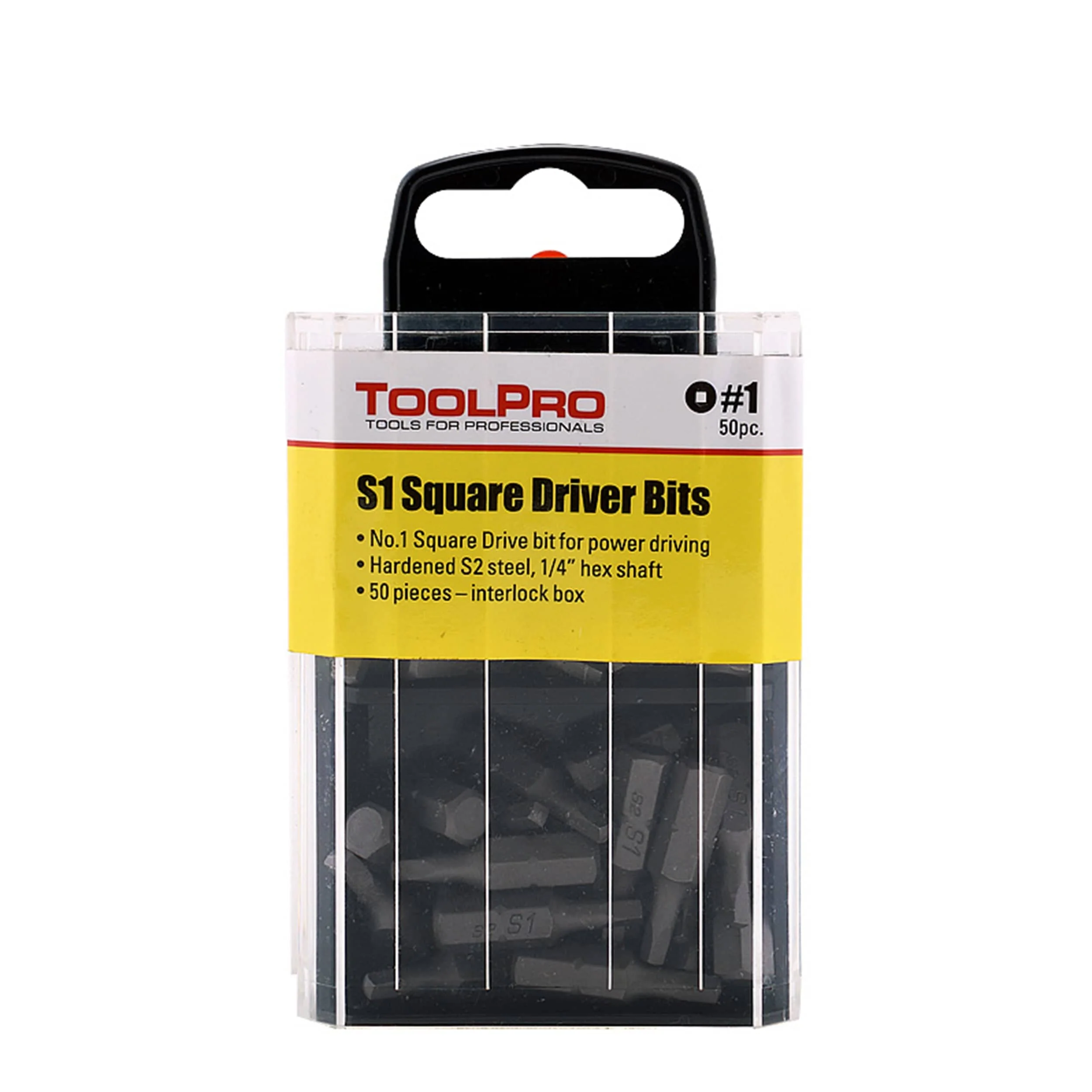 ToolPro Driver Bit with Interlocking Box - 50 Piece - Image 4