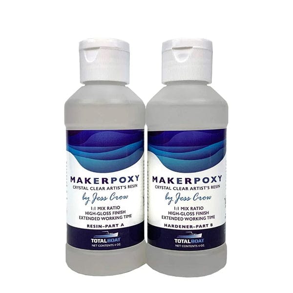 MakerPoxy Crystal Clear Artist Resin by Jess Crow