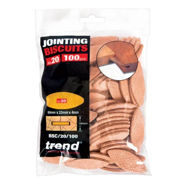 Wood Biscuits - Size No. 20 - 100 Piece