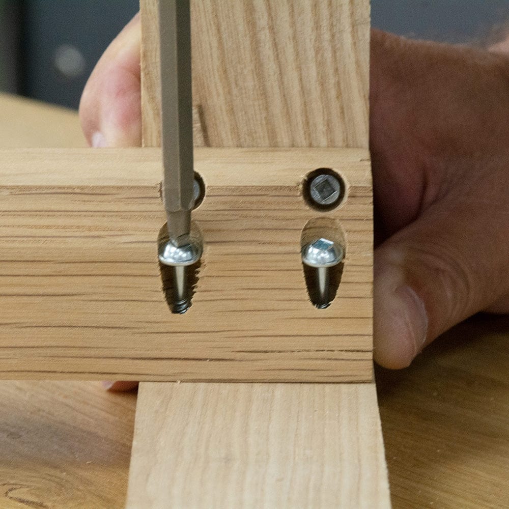 Pocket Hole Screws for Hardwoods- 1 1/4" Long Fine Self-Cutting Threaded Square Drive- 500 Piece - Image 4