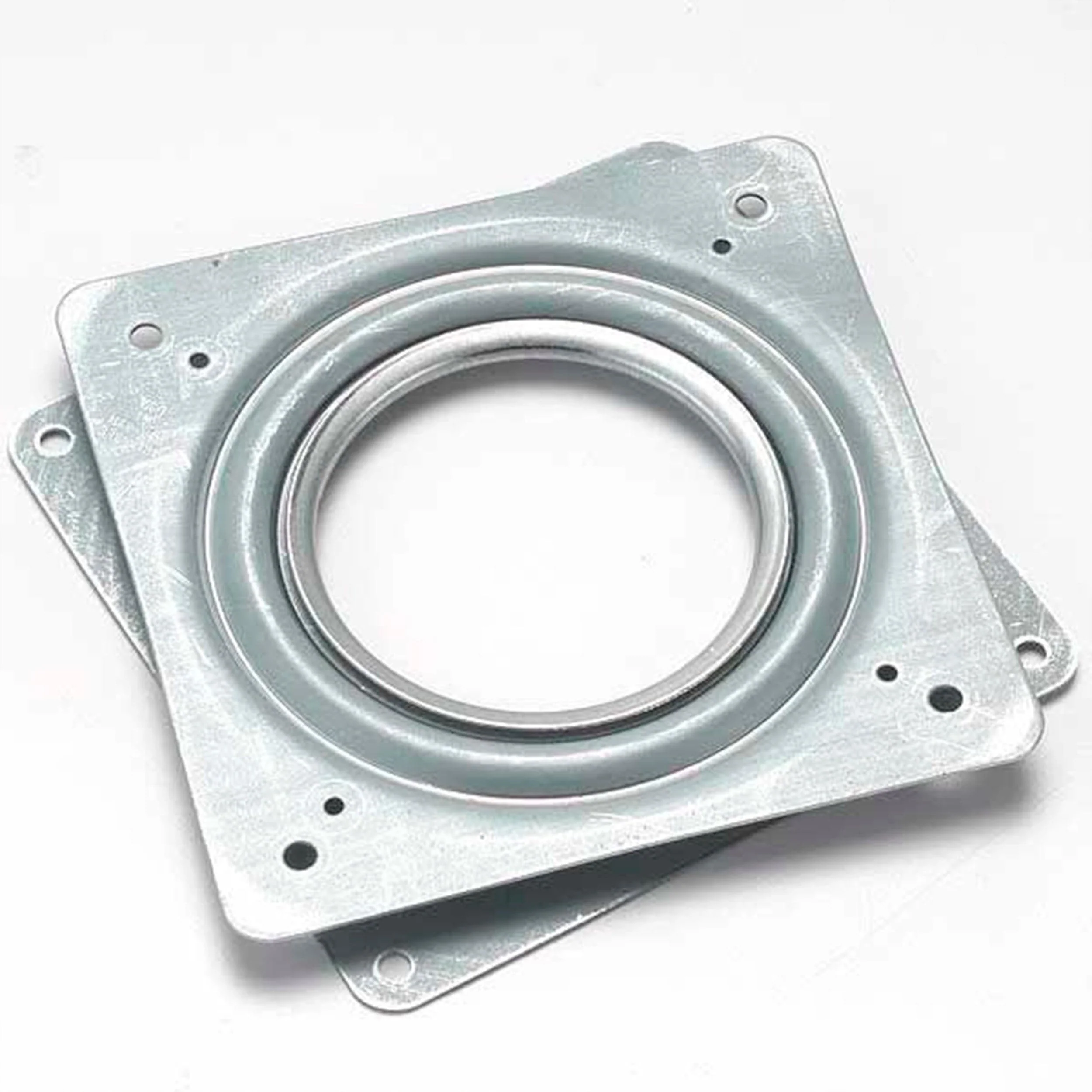 Flat Square Lazy Susan 4" 5/16" T Capacity 300 lbs